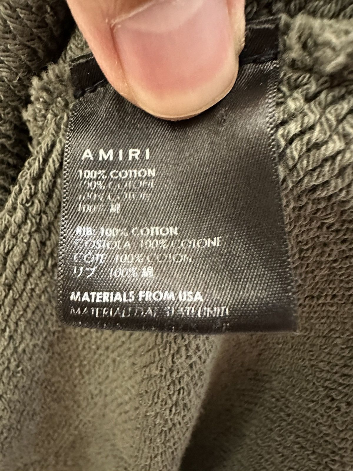 Amiri Amiri Shotgun Sweater Size: M Size US M / EU 48-50 / 2 - 5 Thumbnail