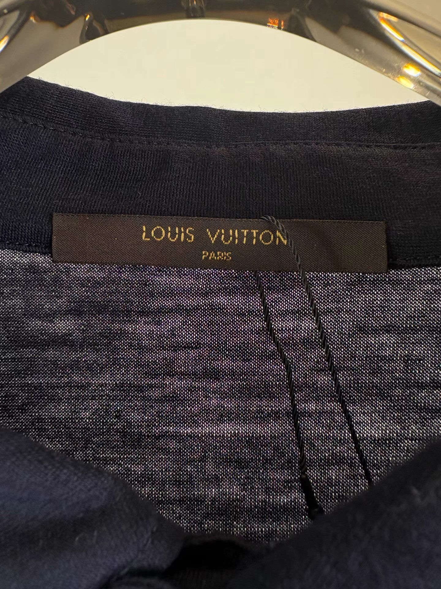 Louis Vuitton LOUIS VUITTON Chest Pocket Long Sleeve Polo K1 Size US XXL / EU 58 / 5 - 3 Thumbnail