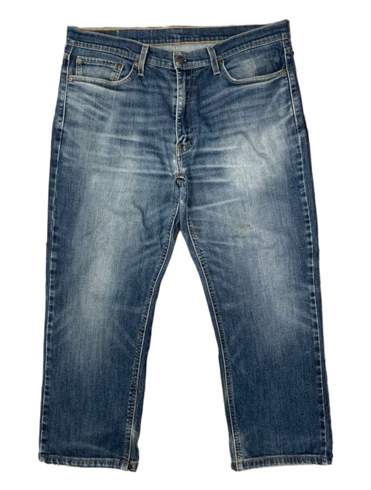 Levi's Levis 541 Stonewash Distressed Denim Pants (AB37) Size US 37 - 1 Thumbnail