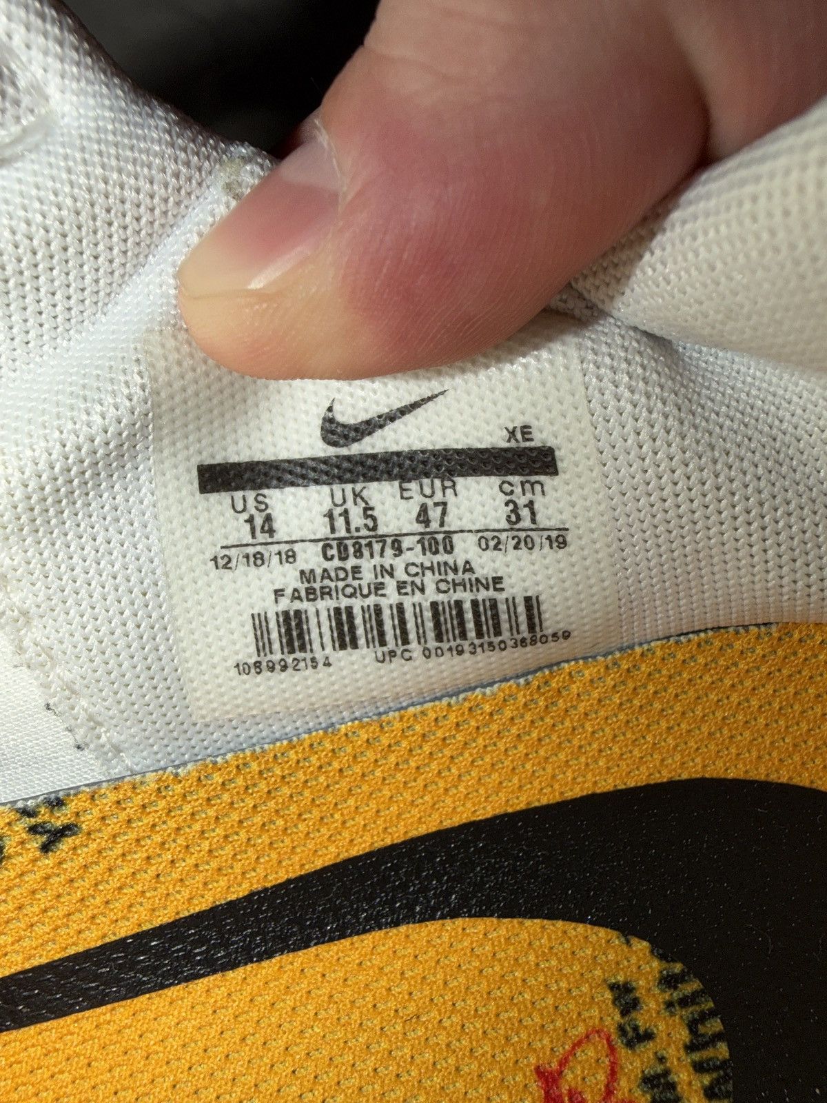 Nike × Off-White Nike Zoom Terra Kiger 5 Size US 12.5 / EU 45-46 - 6 Thumbnail