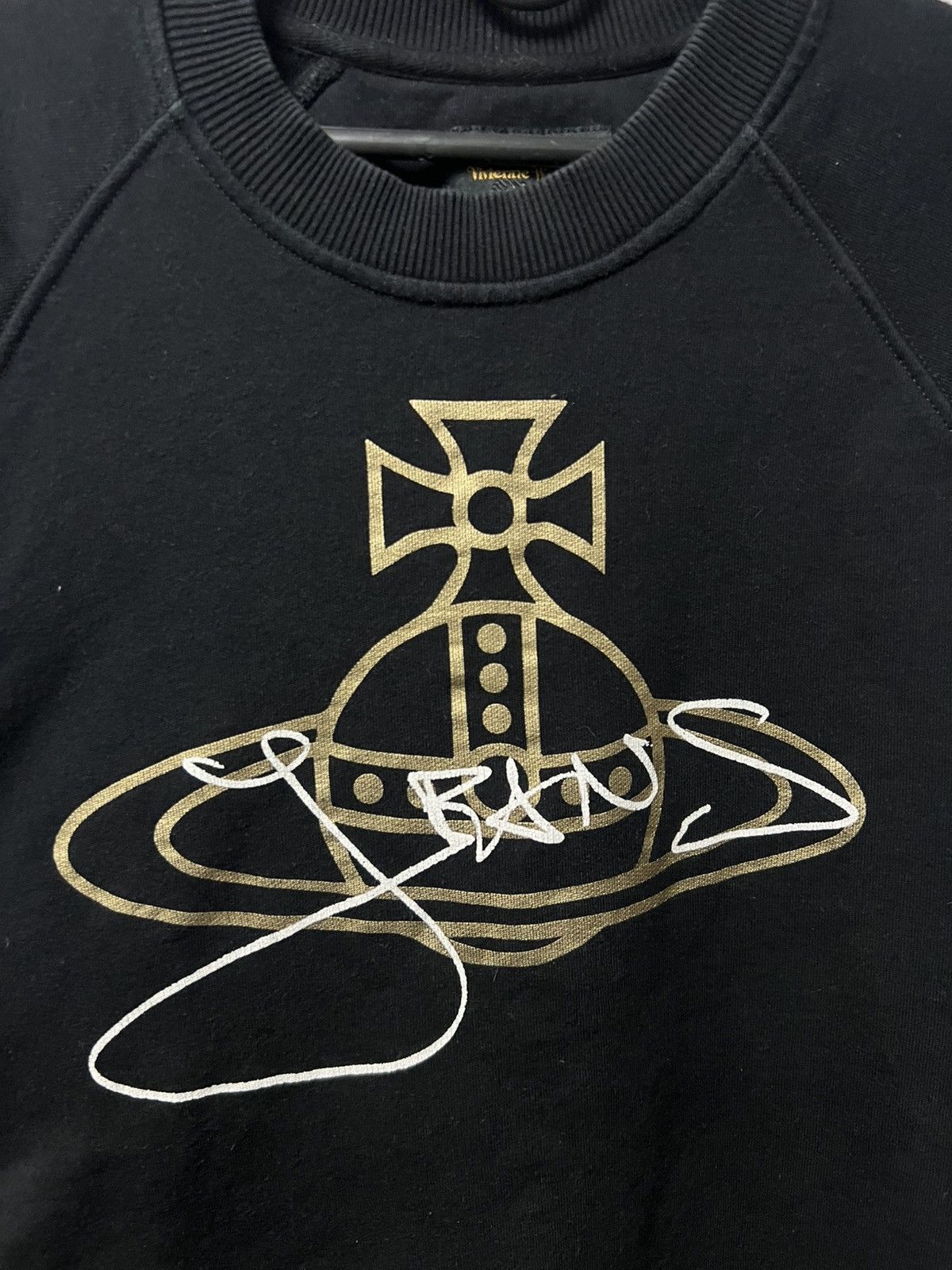 Vivienne Westwood Vivienne Westwood Sweatshirt Big Logo Sweater Size US S / EU 44-46 / 1 - 9 Thumbnail