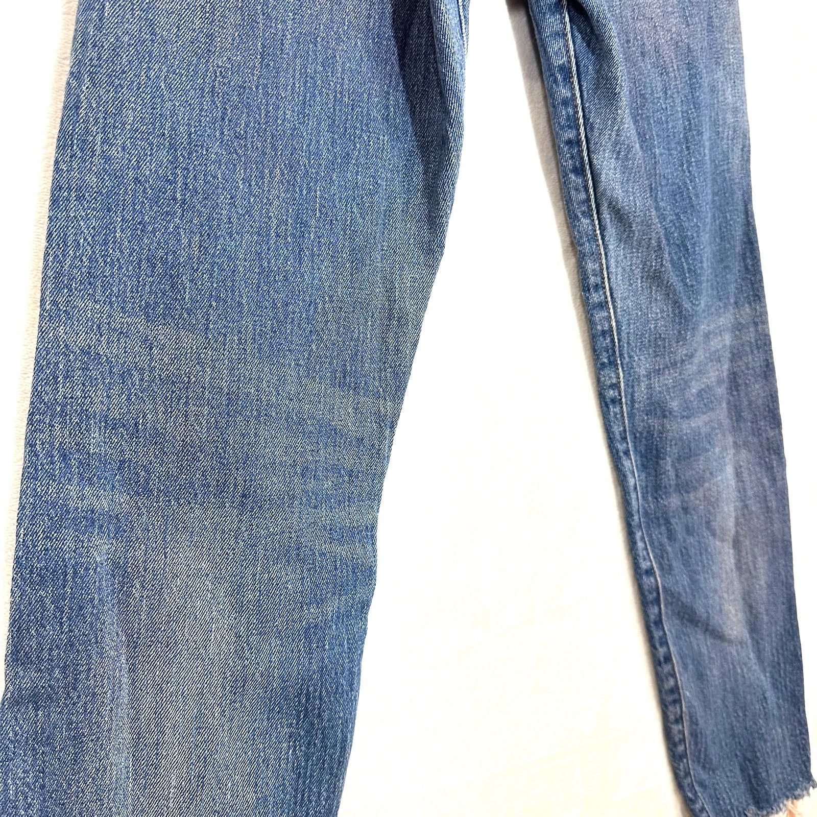 Levi's Levi's Jeans 26 White Oak Cone Medium Wash Pink Dyed Skinny Size 26" / US 2 / IT 38 - 5 Thumbnail