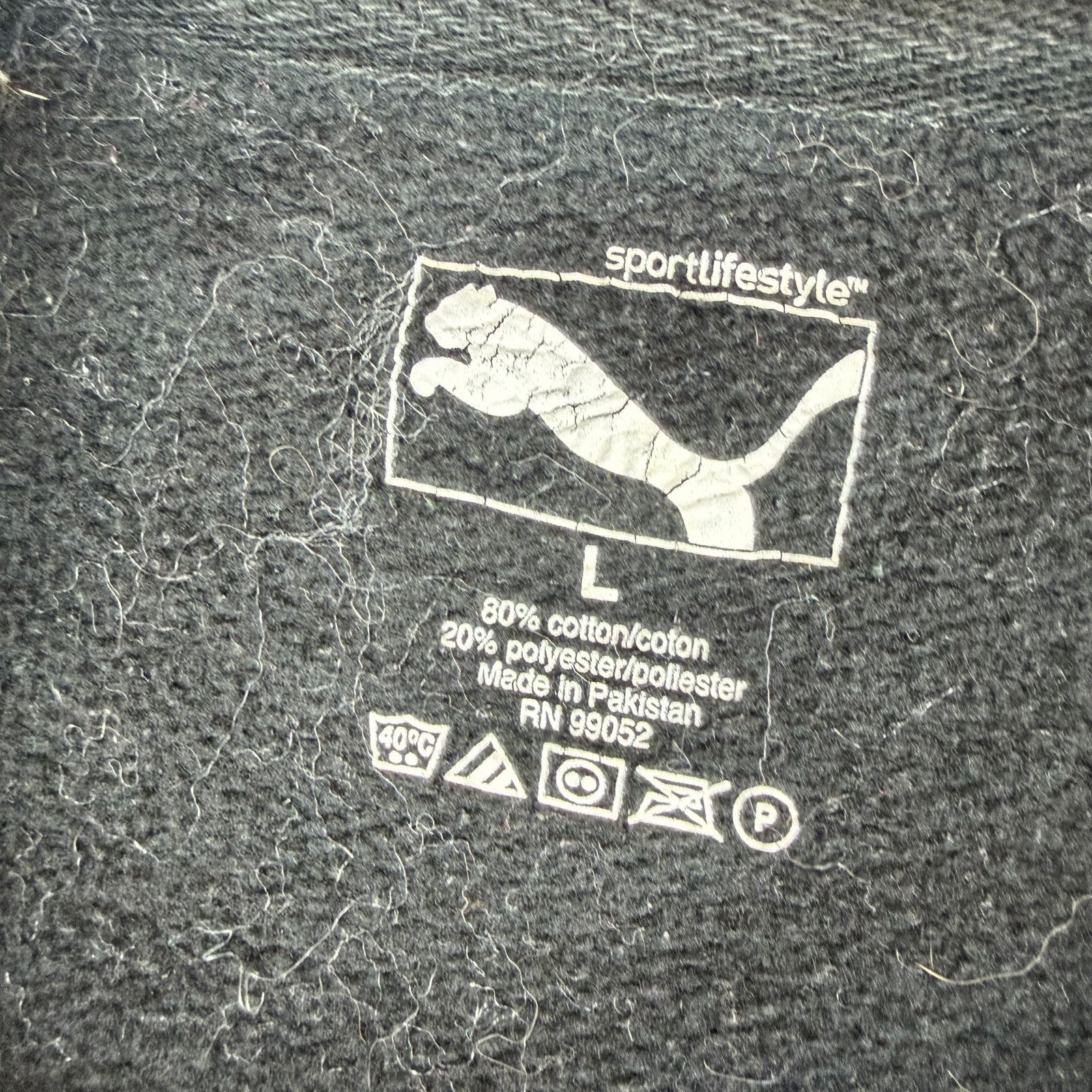 Puma Puma Black Graphic Sweatshirt Size L Size US L / EU 52-54 / 3 - 3 Thumbnail