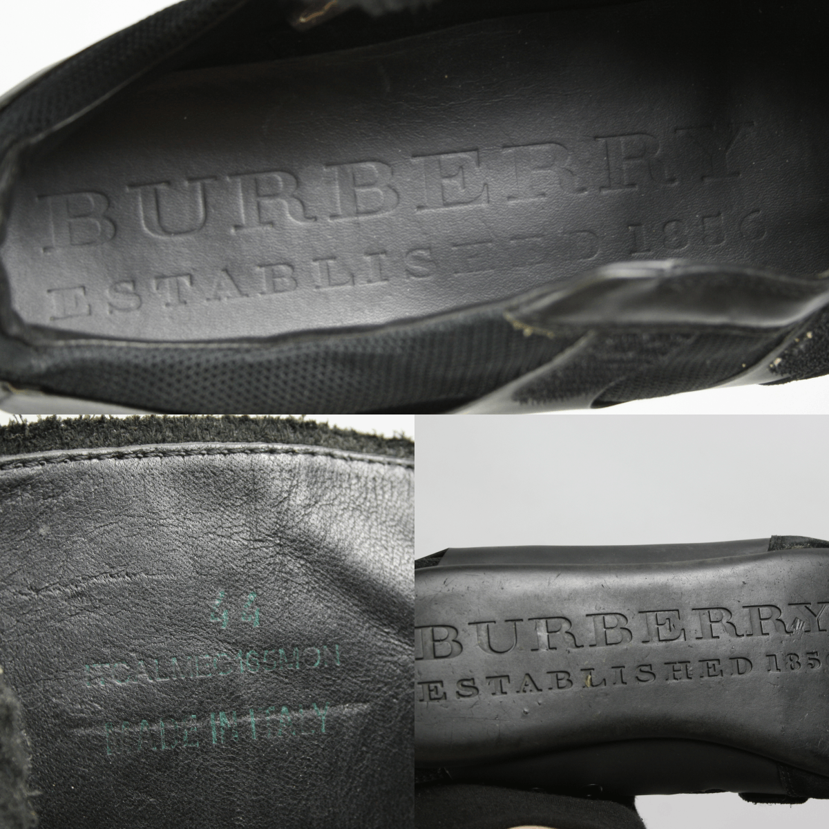 Burberry 00S Straps Y2K Low Sneakers Vintage Size US 11 / EU 44 - 12 Thumbnail