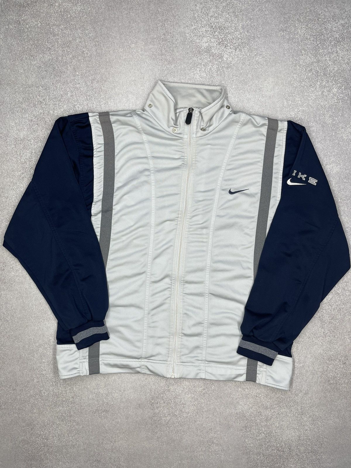 Nike × Nike ACG × Vintage Vintage Nike Track Jacket Big Logo Swoosh Y2K ACG TN Size US M / EU 48-50 / 2 - 2 Thumbnail