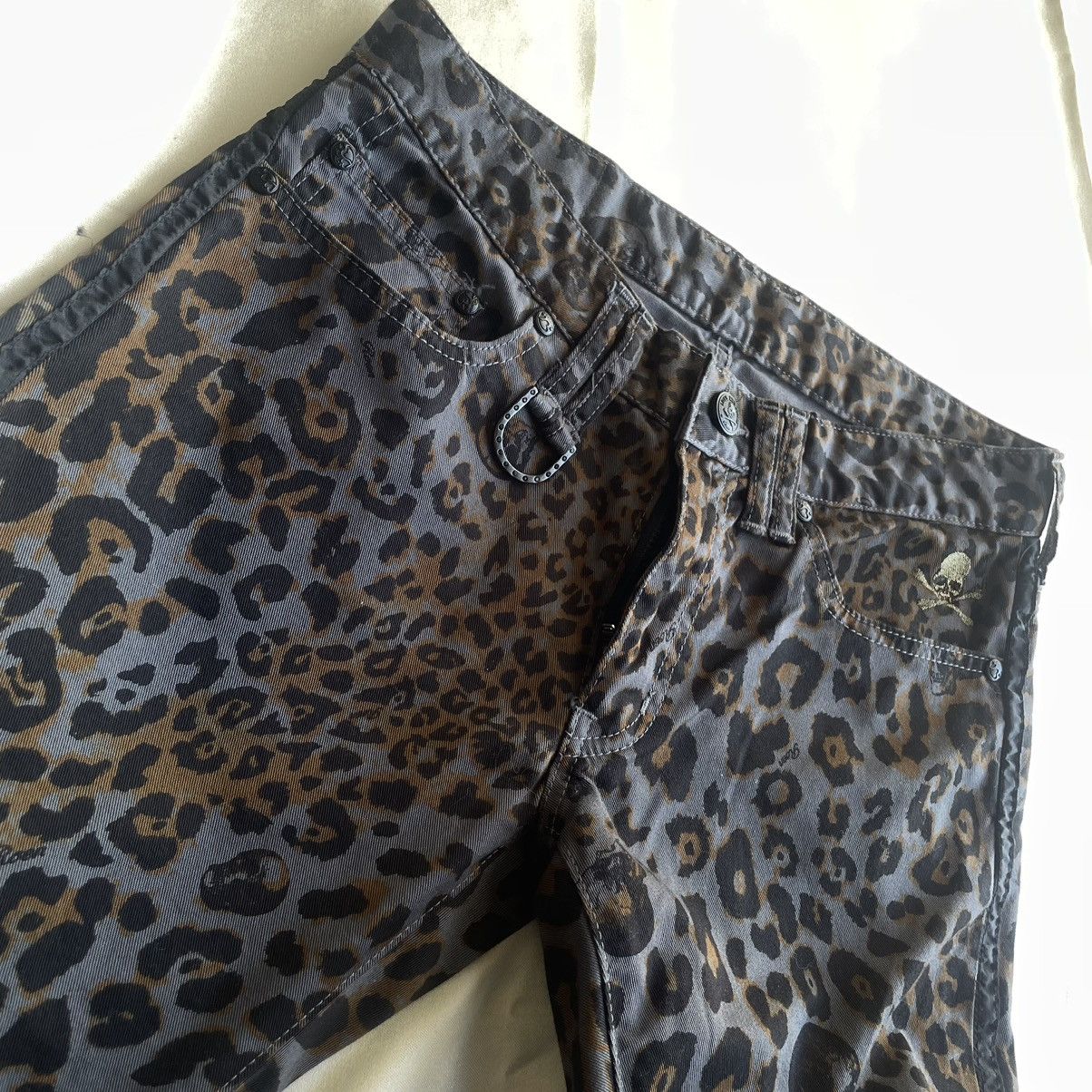 Roen Cheetah Print ROEN Jeans Size 28" / US 6 / IT 42 - 4 Thumbnail