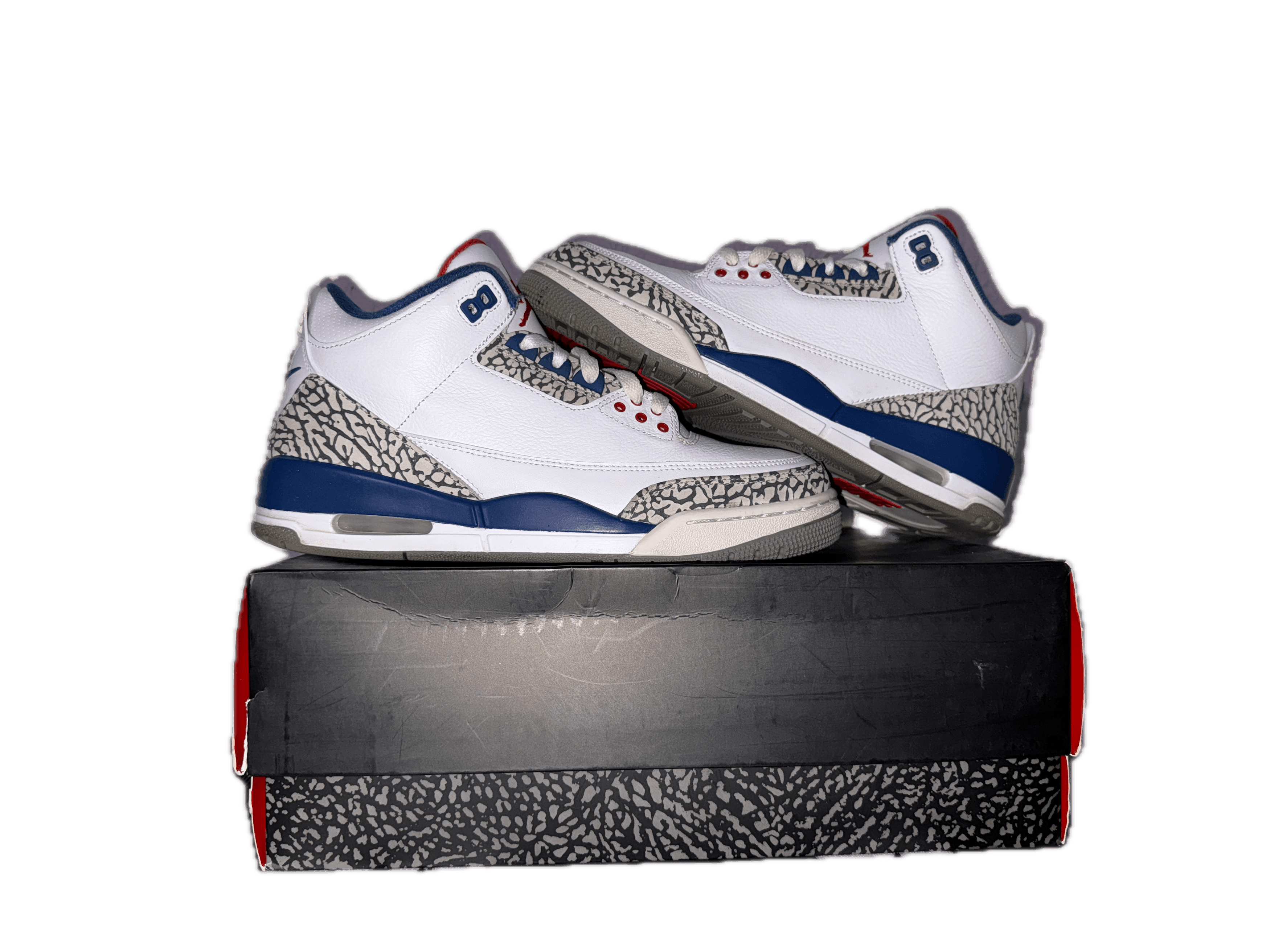 Jordan Brand × Nike US Size 9 - Nike Air Jordan 3 Retro OG Mid True Blue 2016 Size US 9 / EU 42 - 1 Thumbnail