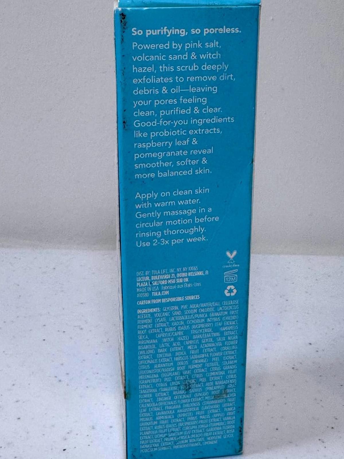 Tultex TULA Skincare So Poreless Deep Exfoliating Blackhead Scrub Size ONE SIZE - 2 Thumbnail