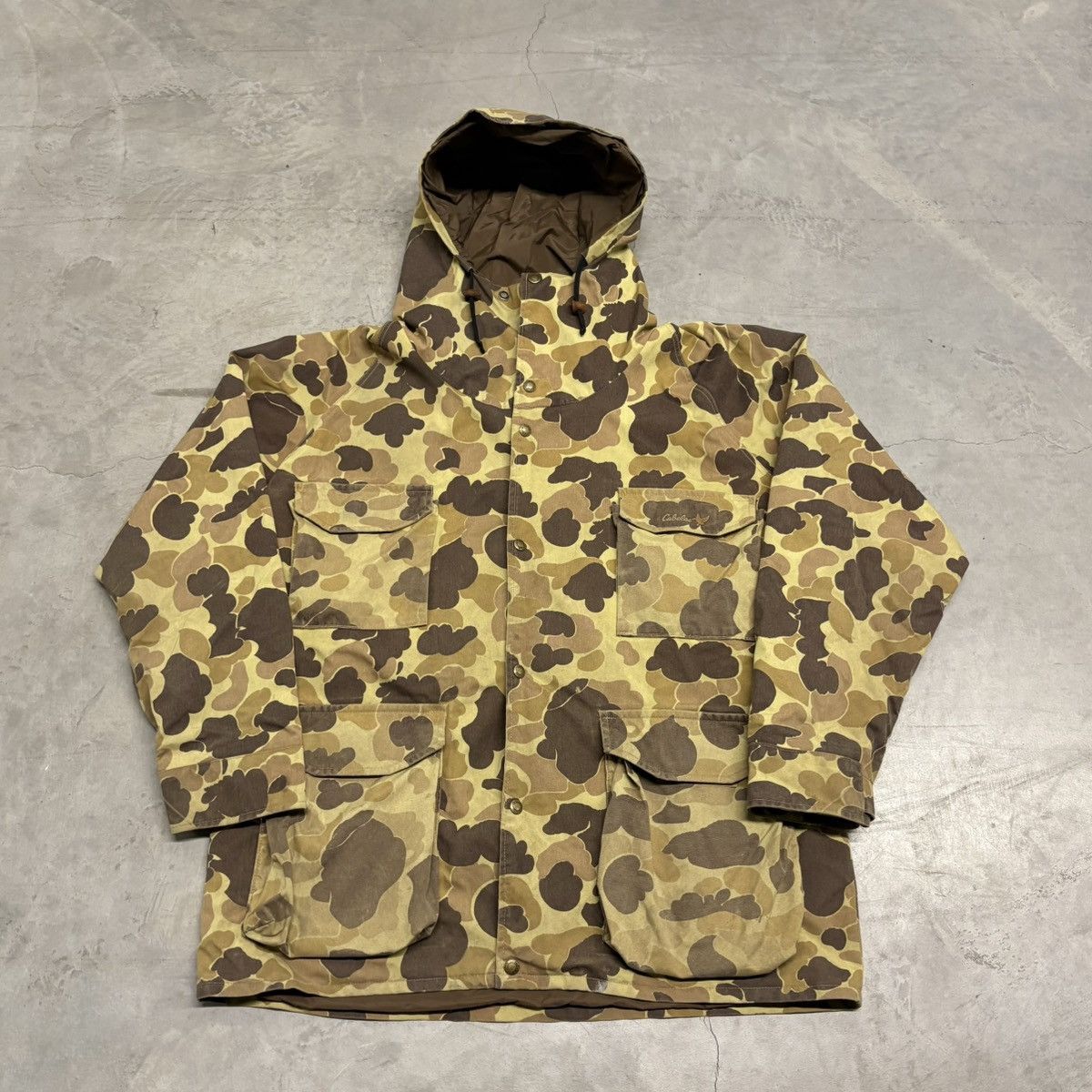 リビングハウス -レザーソファ Camouflage Hunting Jackets Cabelas Vintage 90s Cabelas Frog Skin
