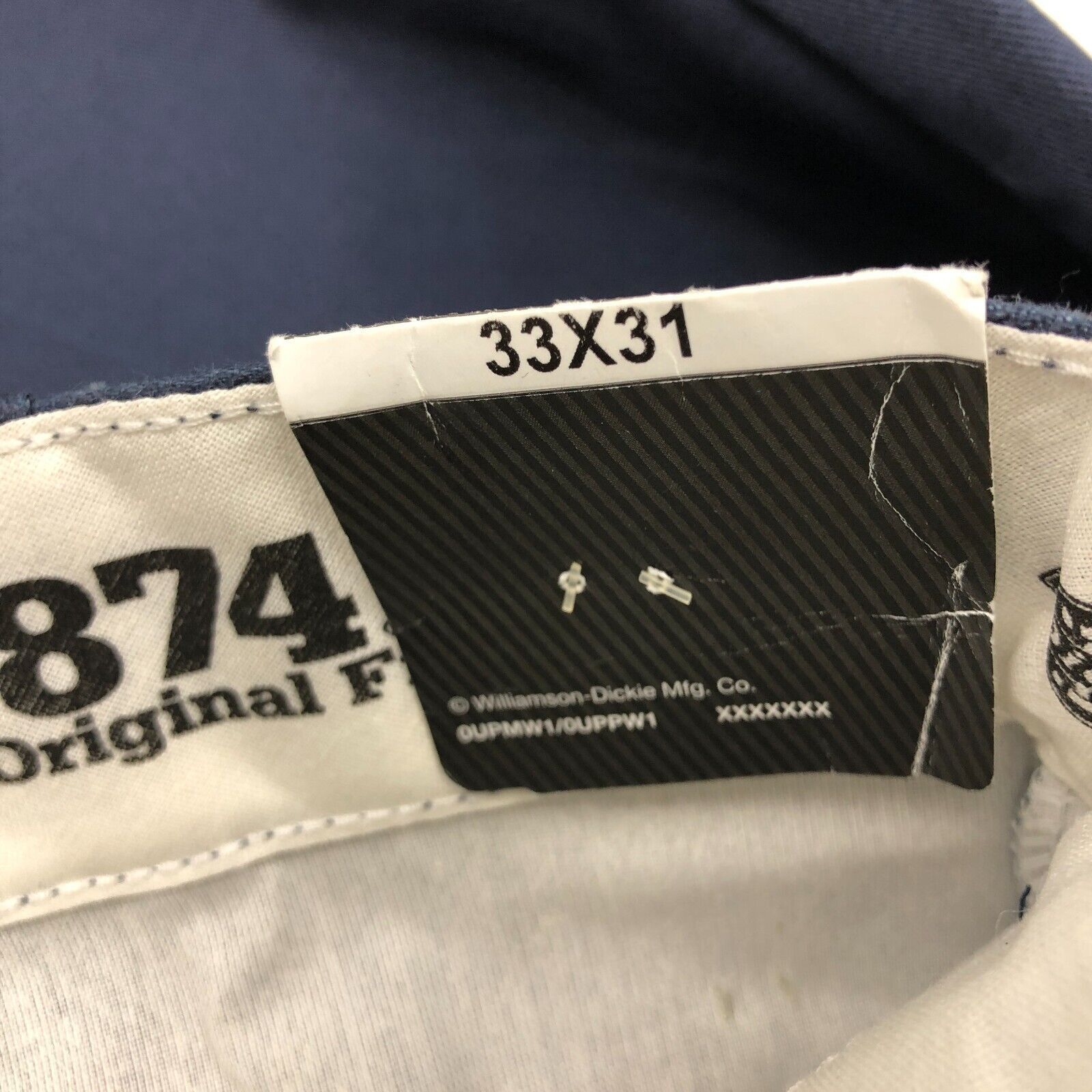 Dickies New Dickies 874 Original Fit Navy Blue Pants Size 33x31 Size US 33 - 5 Thumbnail