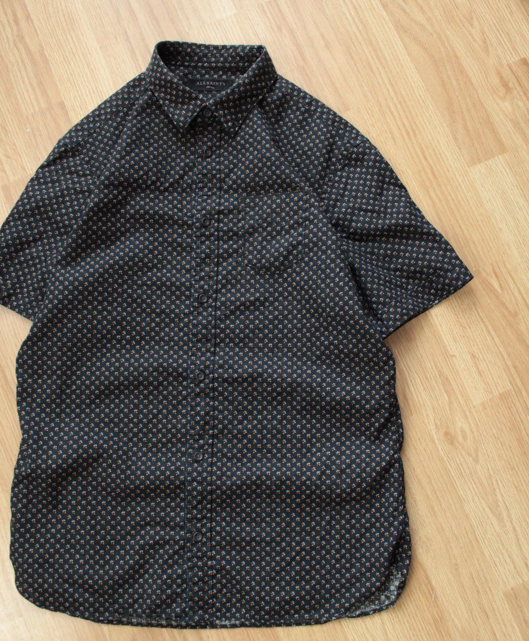 Allsaints 🔥 Vintage Allsaints Art Hawaiian Short Sleeve Shirt Japan Size US S / EU 44-46 / 1 - 1 Thumbnail