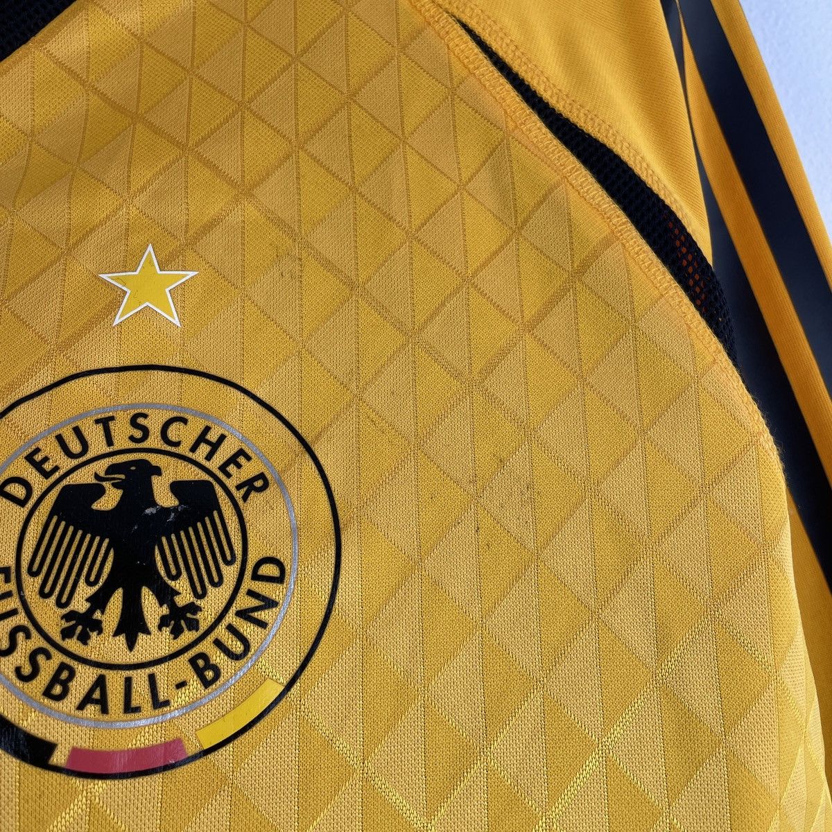 Adidas Vintage Germany Silke Rottenberg Authentic GK Jersey 2004/05 Size US M / EU 48-50 / 2 - 7 Thumbnail