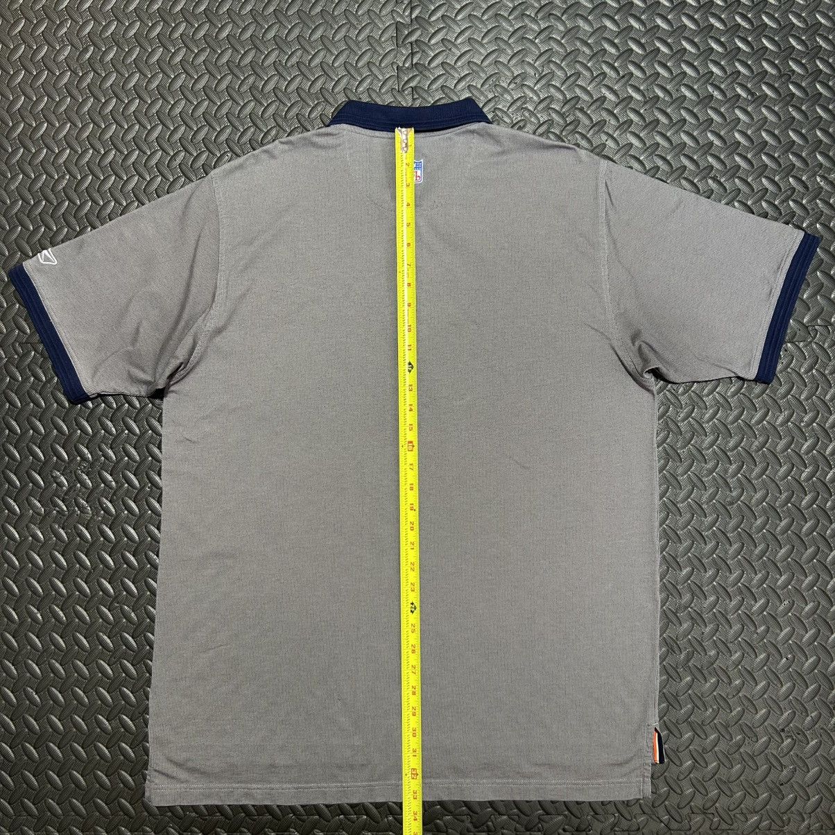 Reebok NFL Team Apparel Chicago Bears Reebok Polo Shirt Men’s XL Size US XL / EU 56 / 4 - 12 Thumbnail