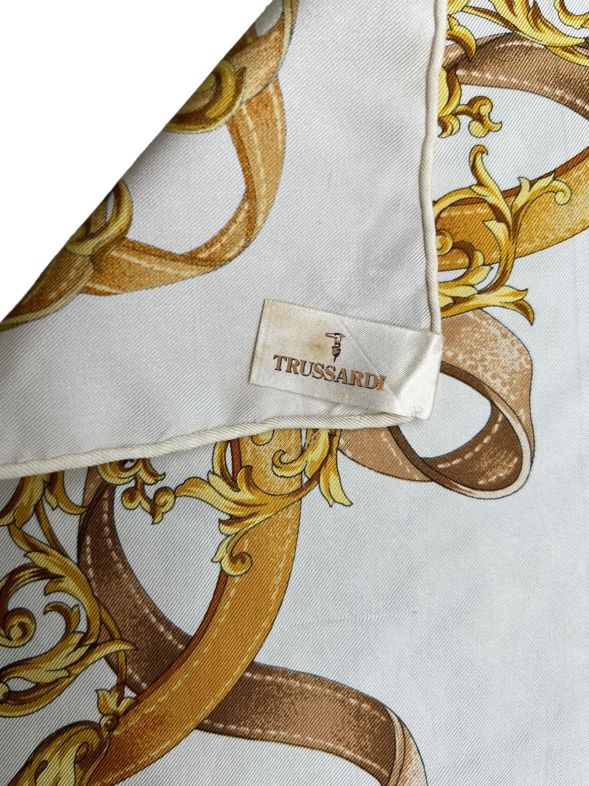 Trussardi Trussardi Handkerchief Neckerchief Bandana Pocketsquare Size ONE SIZE - 4 Thumbnail