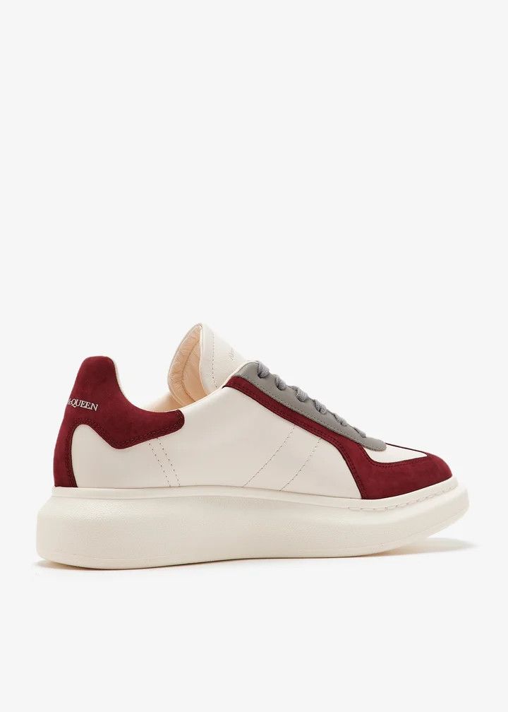 Alexander McQueen o1w1db10925 Oversized Retro Sneaker in White/Red Size US 10.5 / EU 43-44 - 2 Thumbnail