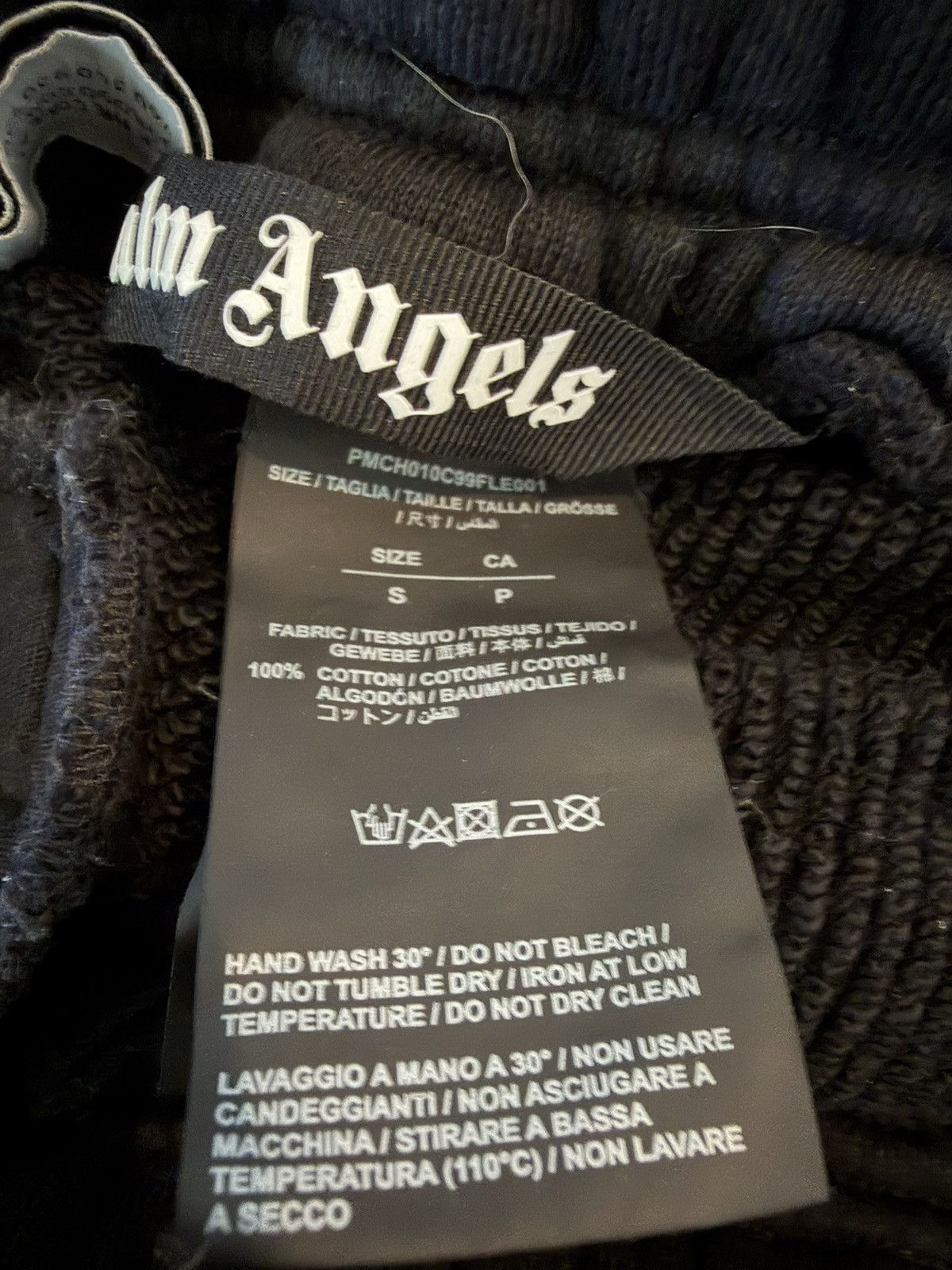 Palm Angels Black script sweatpants Size US 32 / EU 48 - 4 Thumbnail