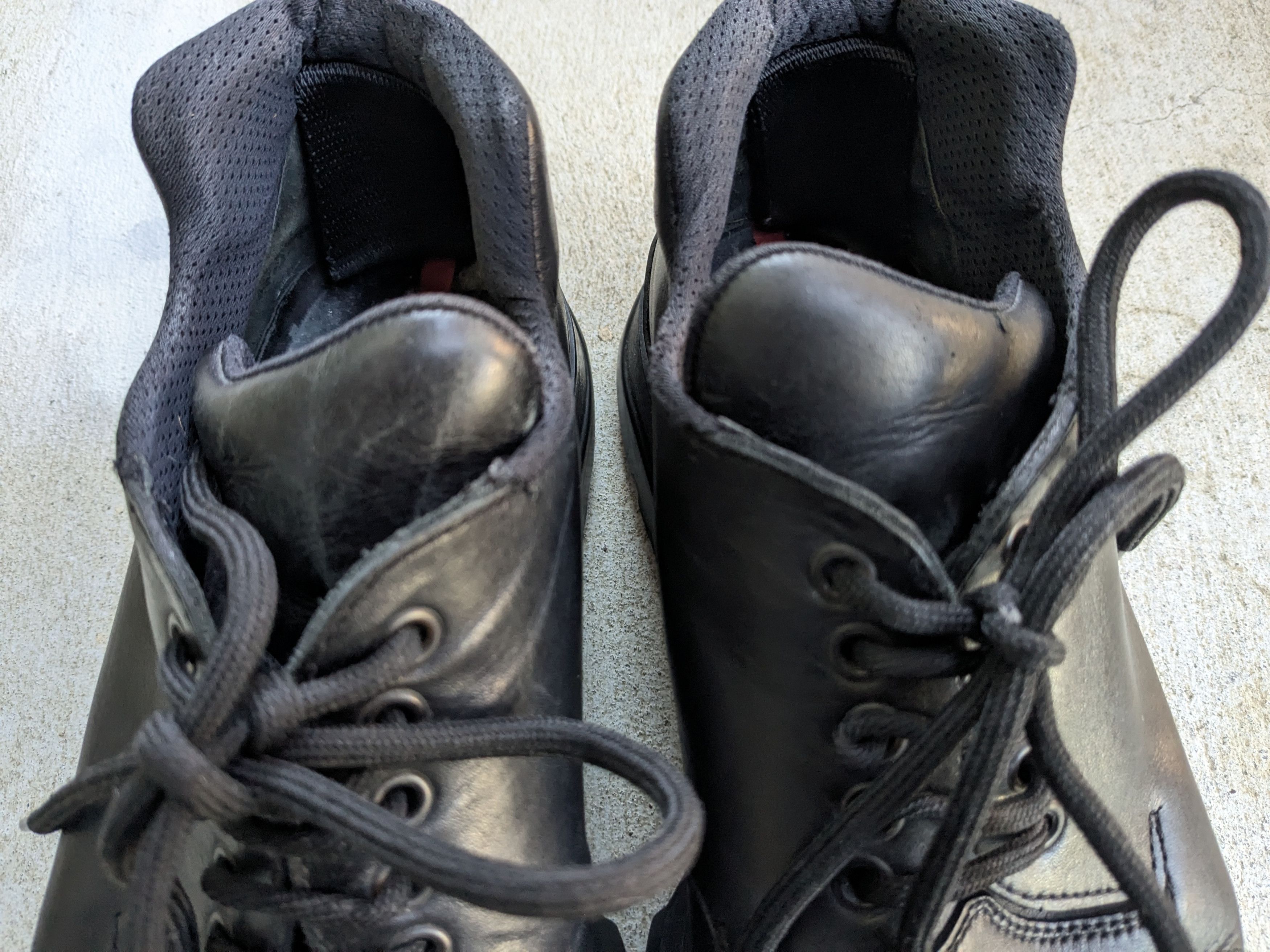 Prada Prada Shoes Black 10 Leather Rubber Chunky Lace Up Y2K Size US 10 / EU 43 - 8 Thumbnail