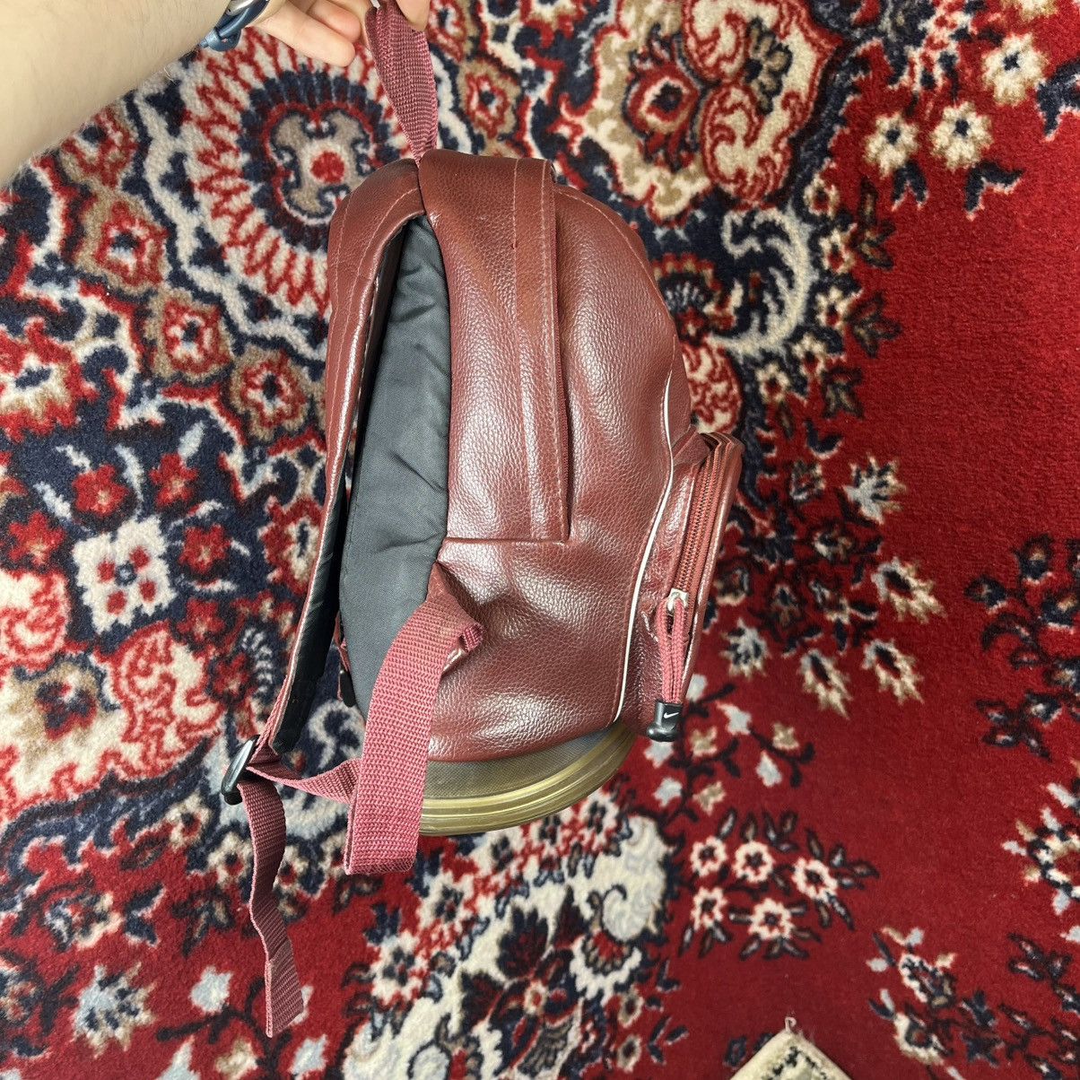 Nike Nike Vintage Mini Backpack Burgundy Wine Sneaker Sole Bottom Size ONE SIZE - 3 Thumbnail