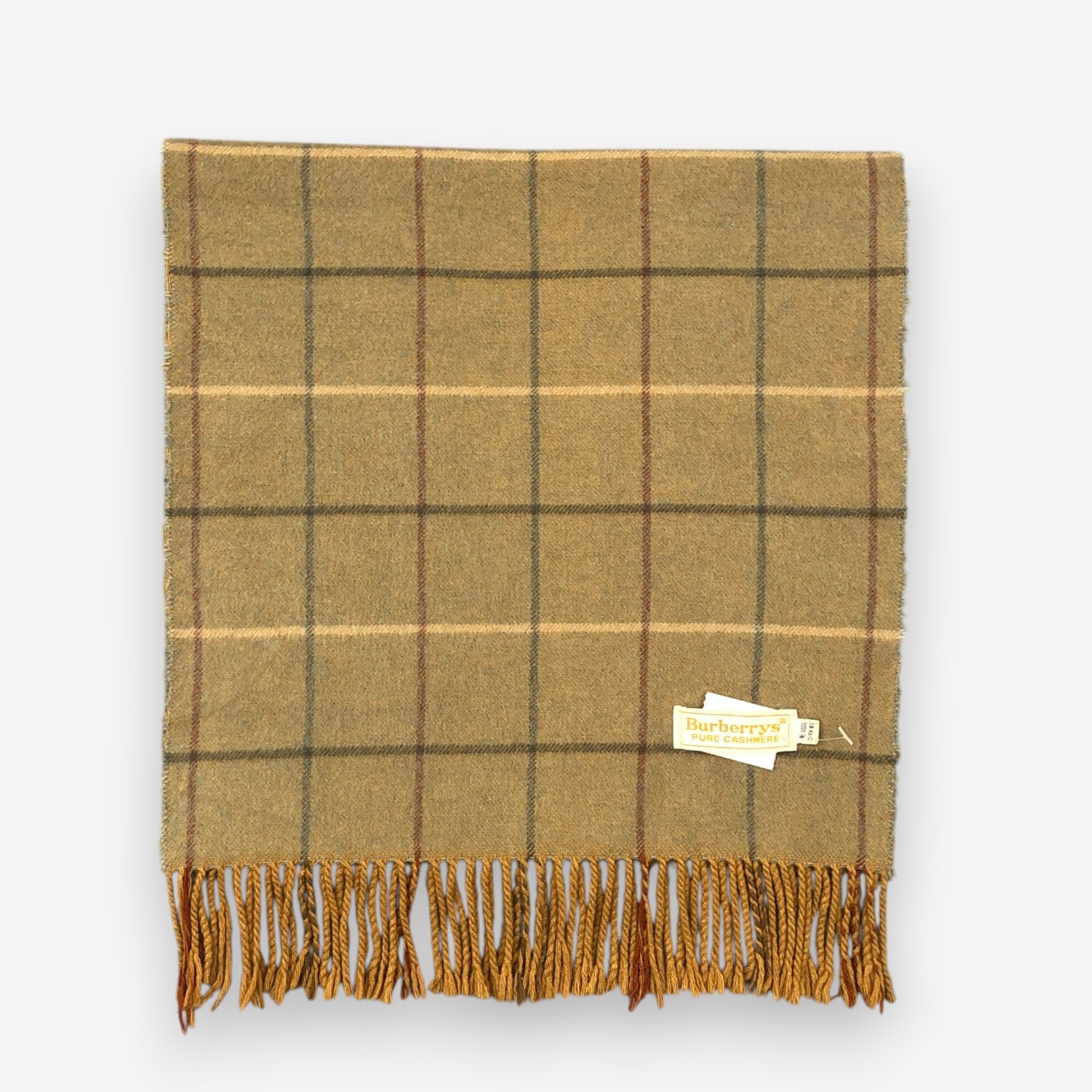 Burberry Vintage Burberry Scarf Muffler Wool Cashmere Winter Scarves Size ONE SIZE - 2 Thumbnail