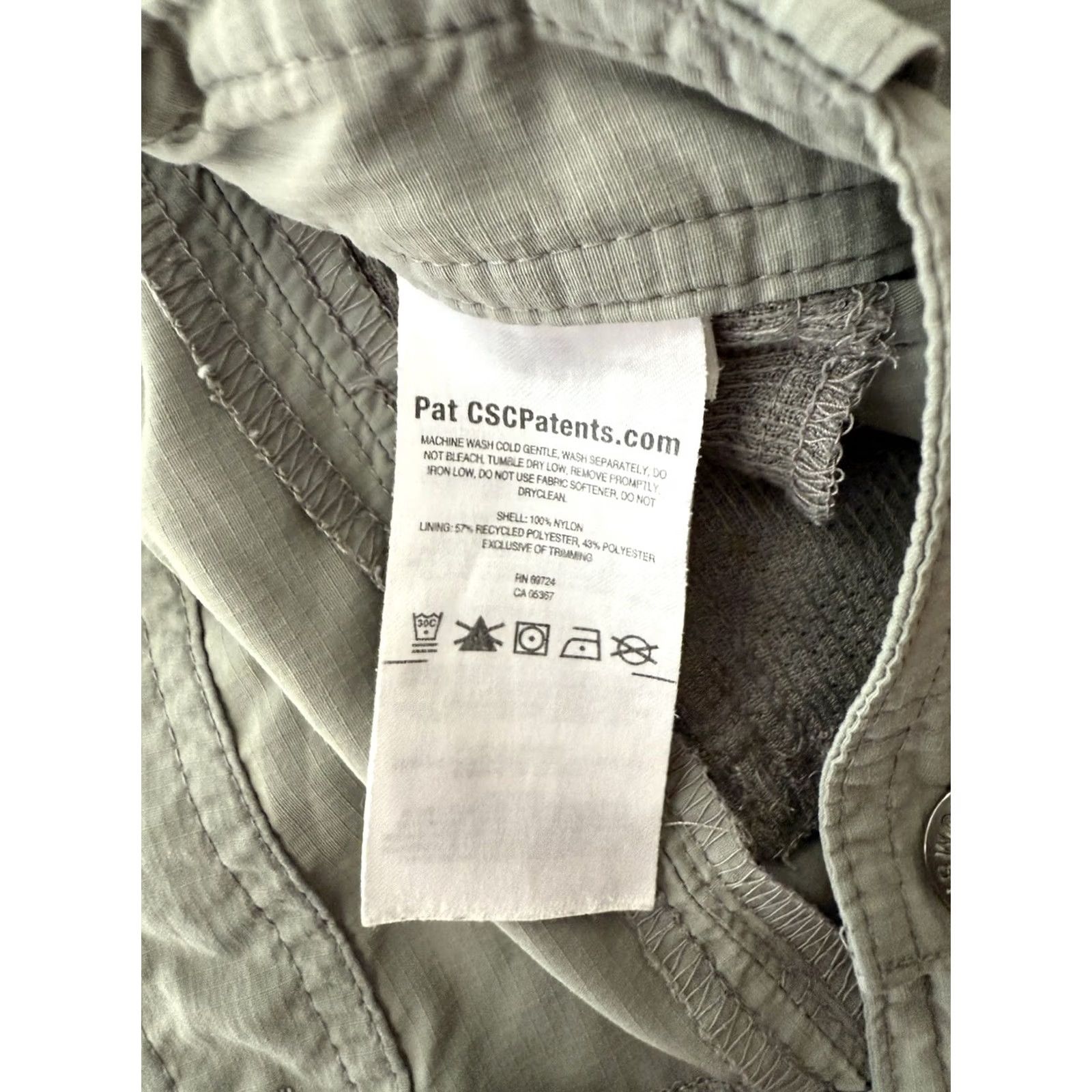 Vintage Columbia Omni-Shade Shorts Mens Large Gray Cargo Outdoor Lightweight Hike Fish Size US 33 - 5 Thumbnail