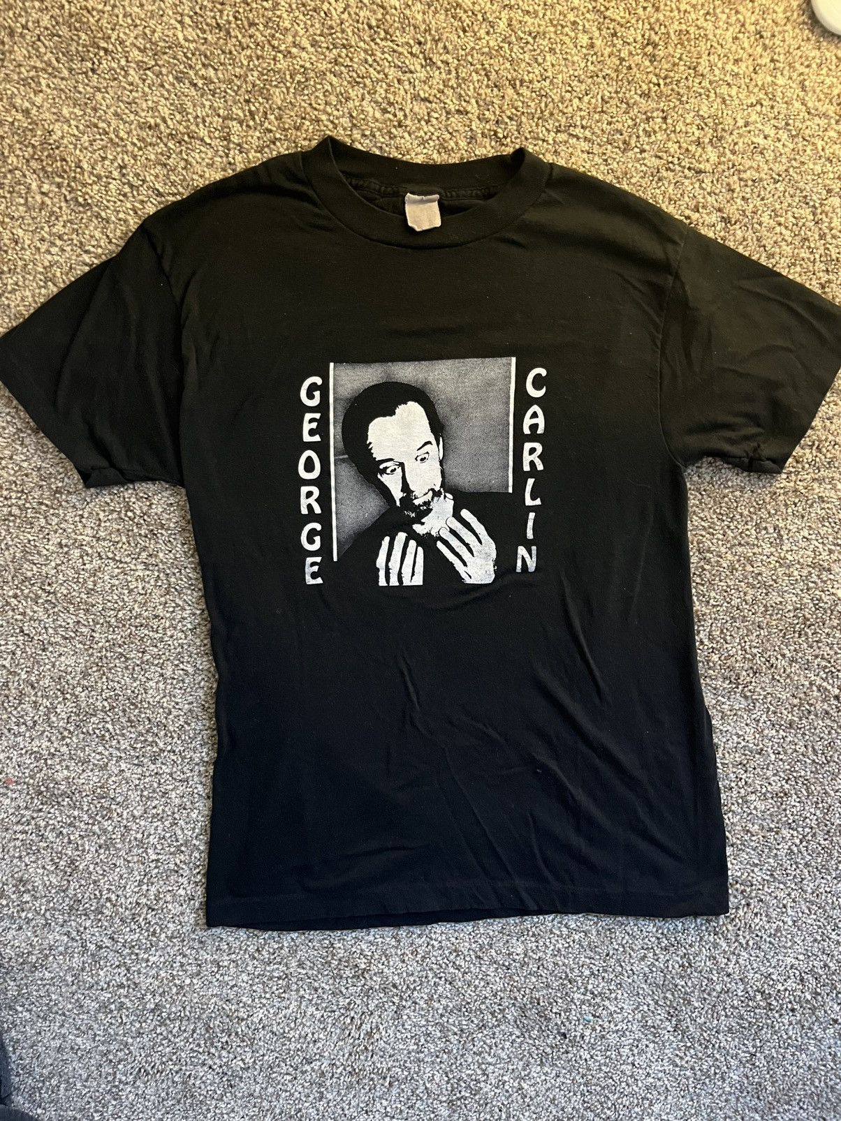 Vintage George Carlin Vintage Shirt 80s Size US M / EU 48-50 / 2 - 1 Thumbnail