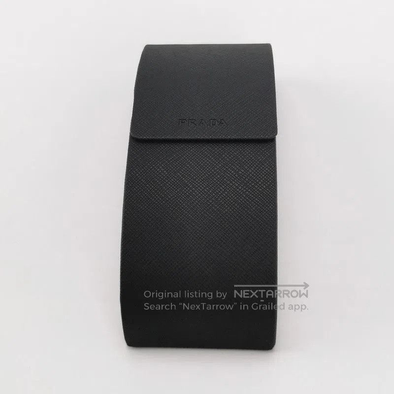 Prada Prada Black Logo Frame Glasses. Size ONE SIZE - 8 Thumbnail