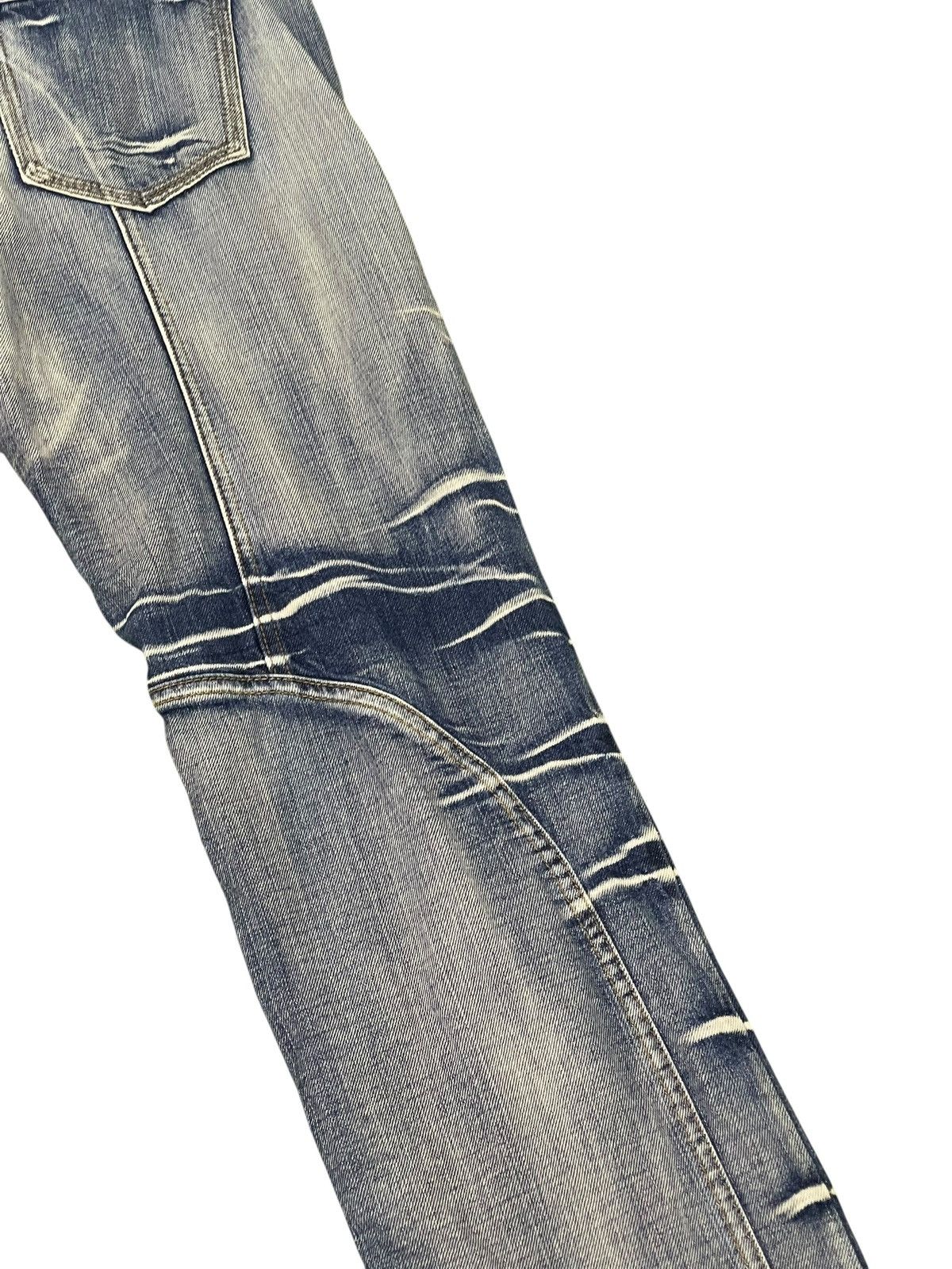 Hysteric Glamour Slim Jeans Unknow Japan Faded Acid Washed 2🟦0 Size US 33 - 11 Thumbnail