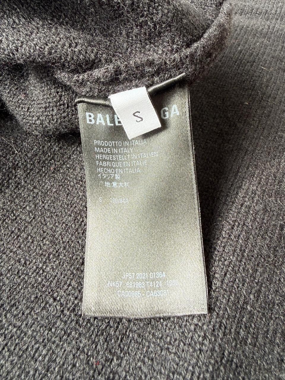 Balenciaga Balenciaga 100% Cashmere Sweater Black *Size S* Size US M / EU 48-50 / 2 - 9 Thumbnail