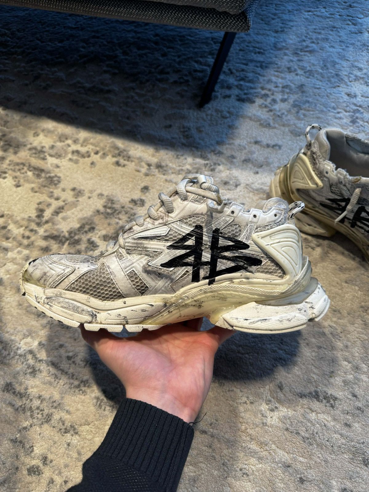 Balenciaga Balenciaga Runner Graffiti Size US 11 / EU 44 - 9 Thumbnail