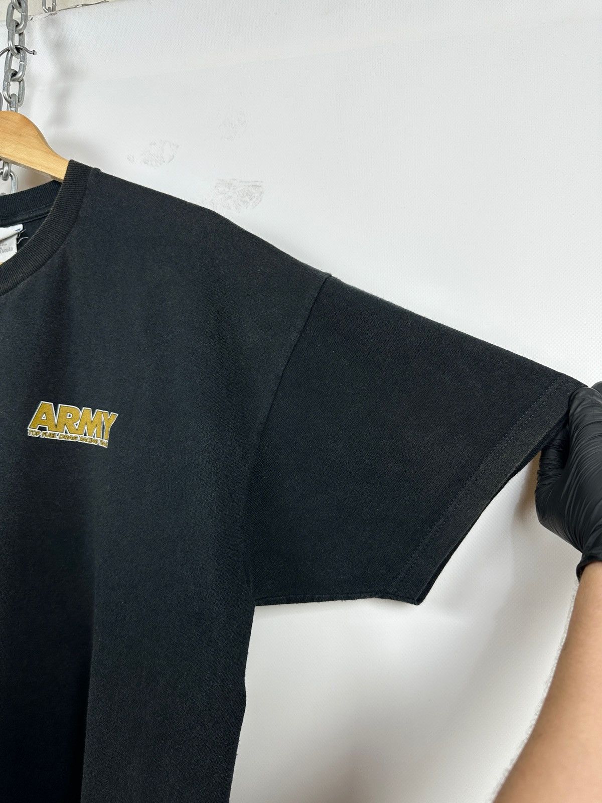 NASCAR Vintage Tony Schumacher US Army Drag Racing NHRA T-Shirt Size US XL / EU 56 / 4 - 16 Thumbnail