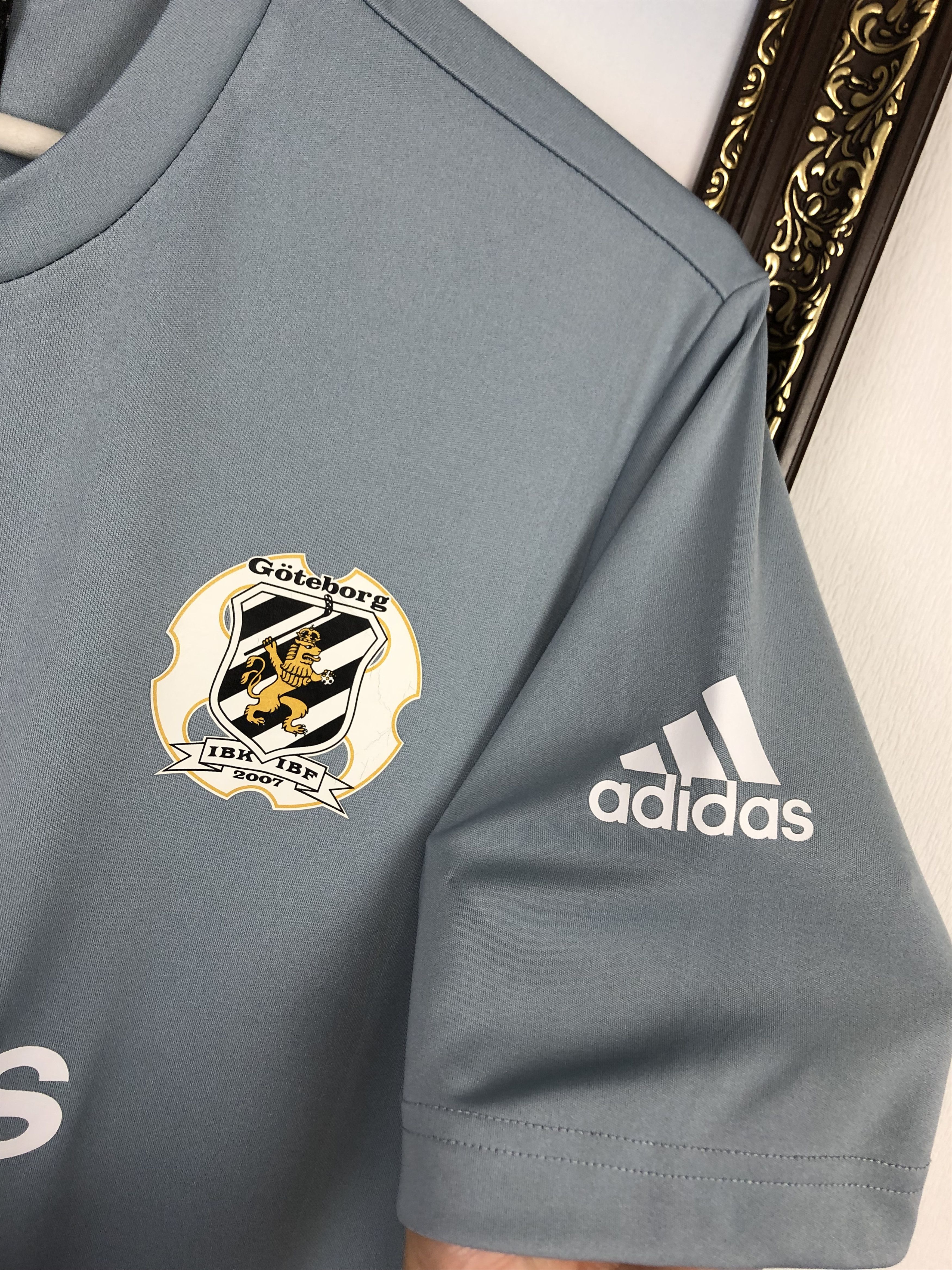 Adidas Vintage IFK Goteborg Football Shirt Soccer Train Jersey Tee Size US S / EU 44-46 / 1 - 4 Thumbnail