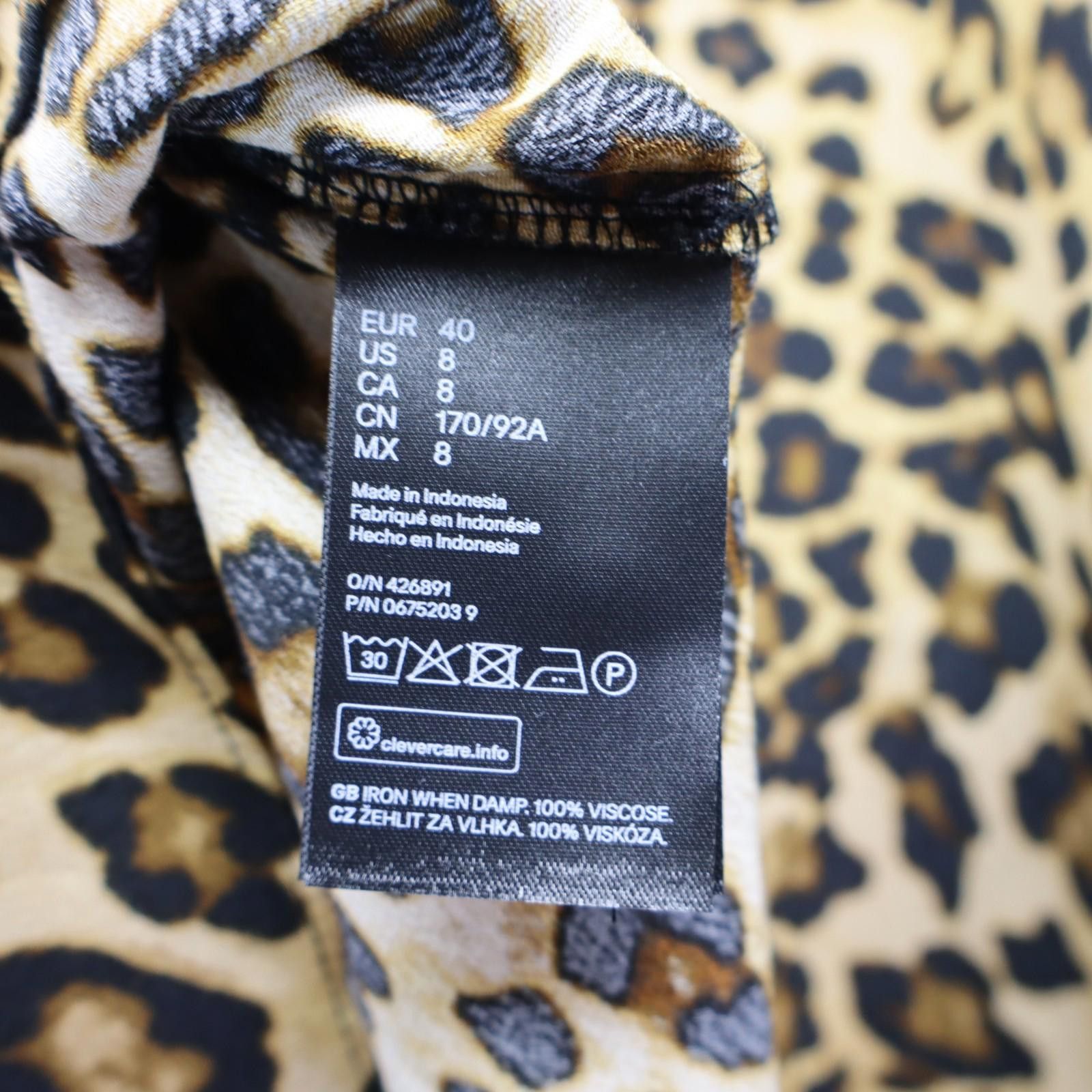 Forever 21 Forever 21 Blouse Print sz 8 Up Long Sleeve Womens NWT Size M / US 6-8 / IT 42-44 - 7 Thumbnail