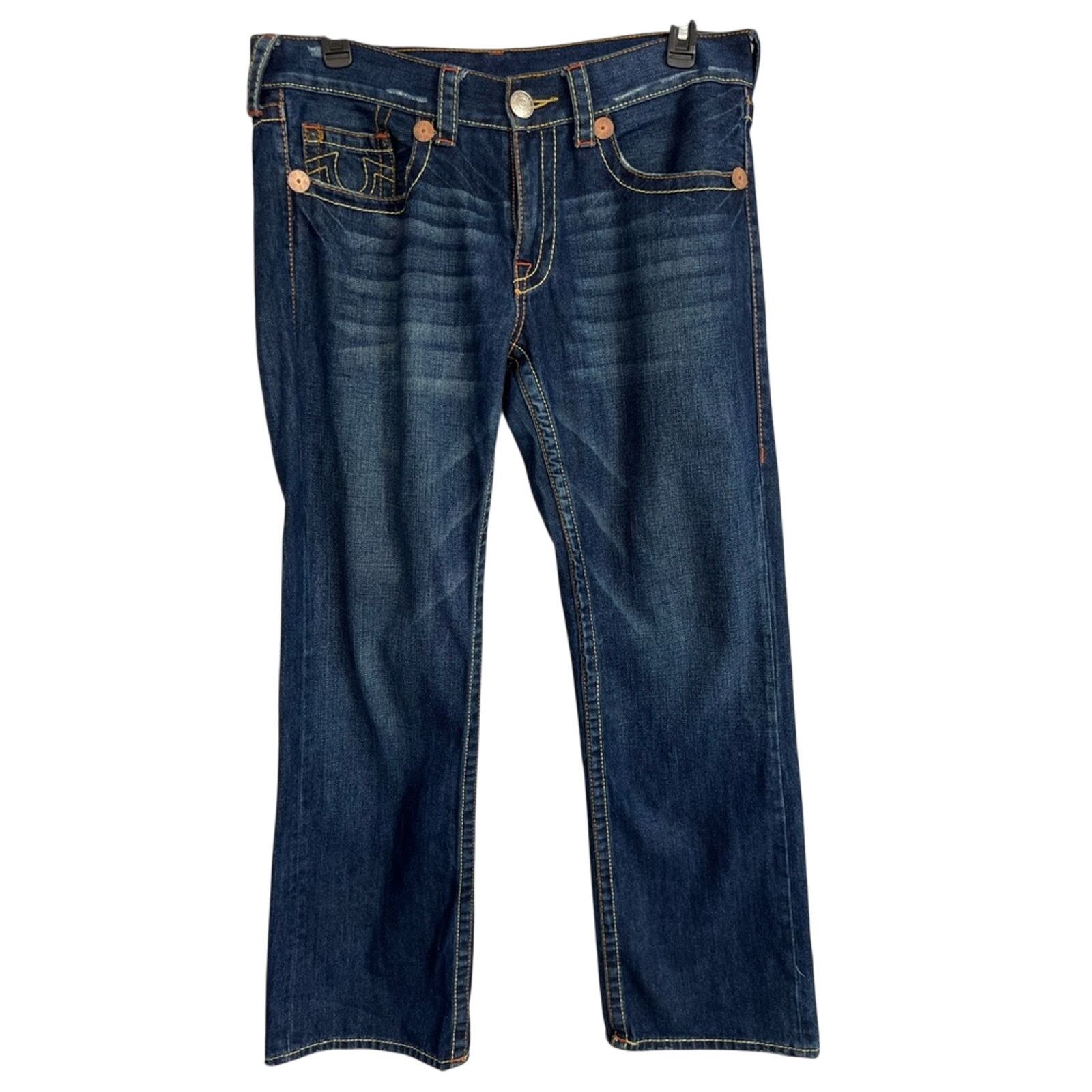 True Religion VTG True Religion Bobby Big T Baggy Denim Jeans Mens 32x34 Size US 32 / EU 48 - 1 Thumbnail