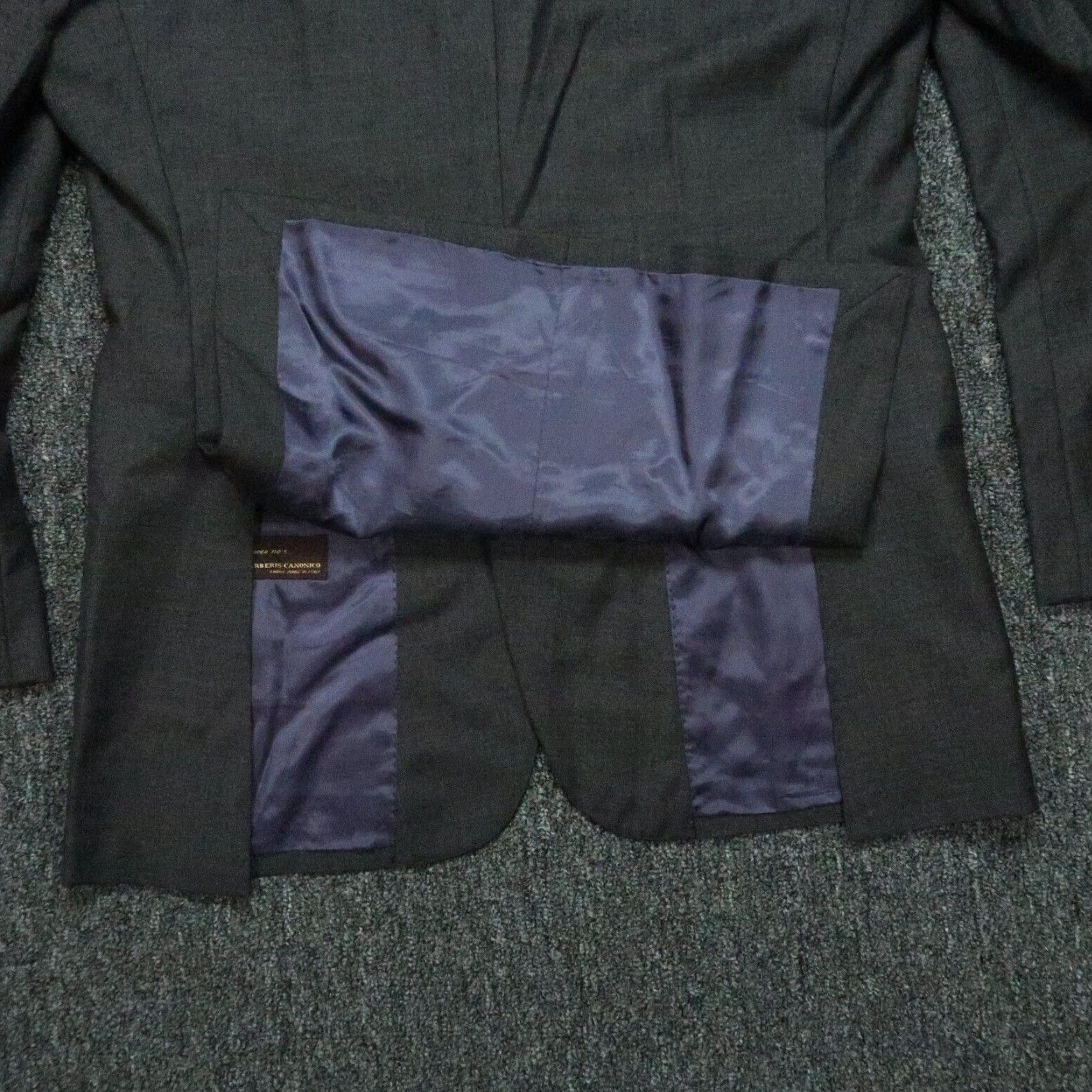 Suitsupply Suitsupply Blazer Men 40L Gray Napoli Vitale Barberis Super 110s Wool Sport Coat Blazer Size 40R - 6 Thumbnail