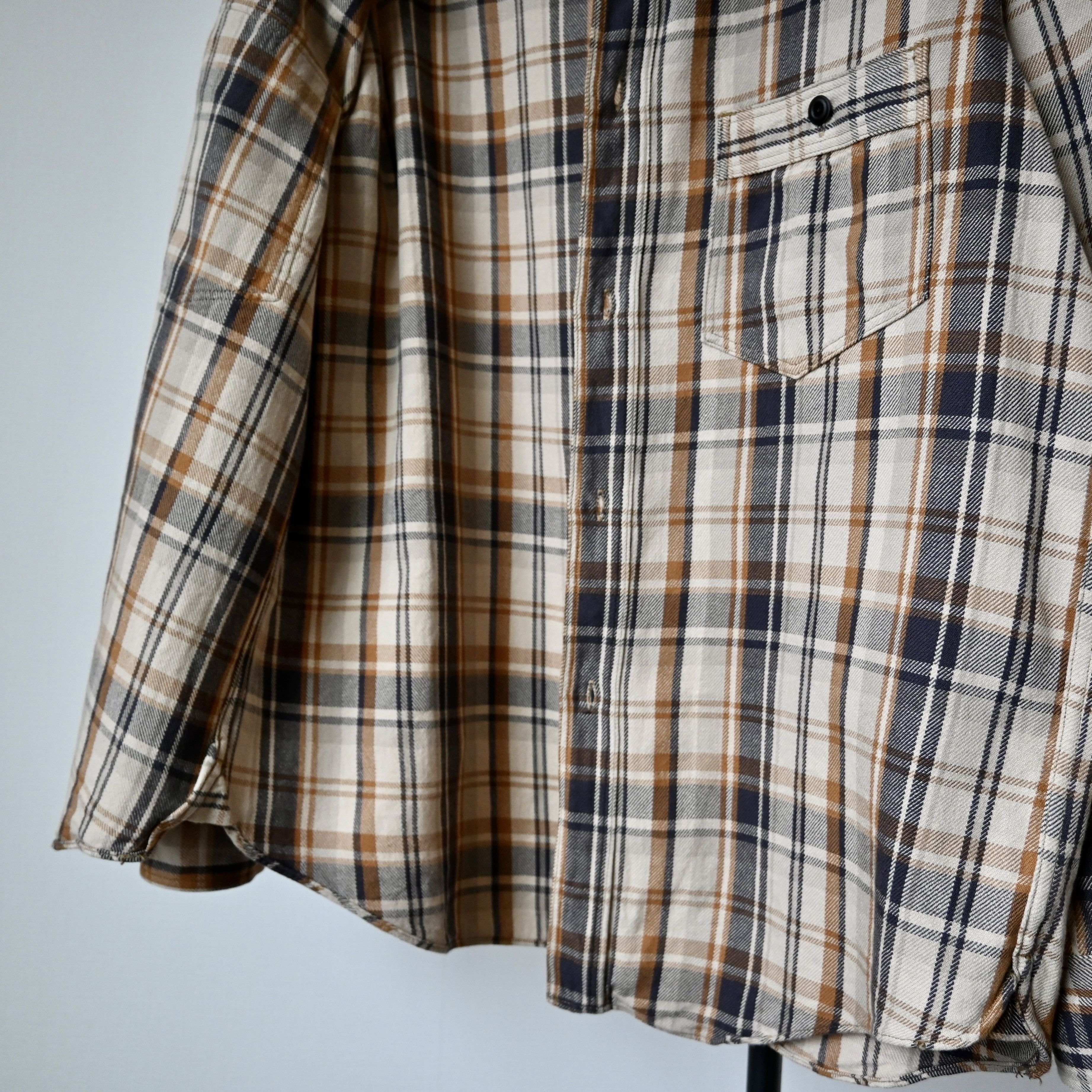 Freewheelers UNION SPECIAL OVERALLS plaid cotton work shirt made in Japan Size US XL / EU 56 / 4 - 12 Thumbnail