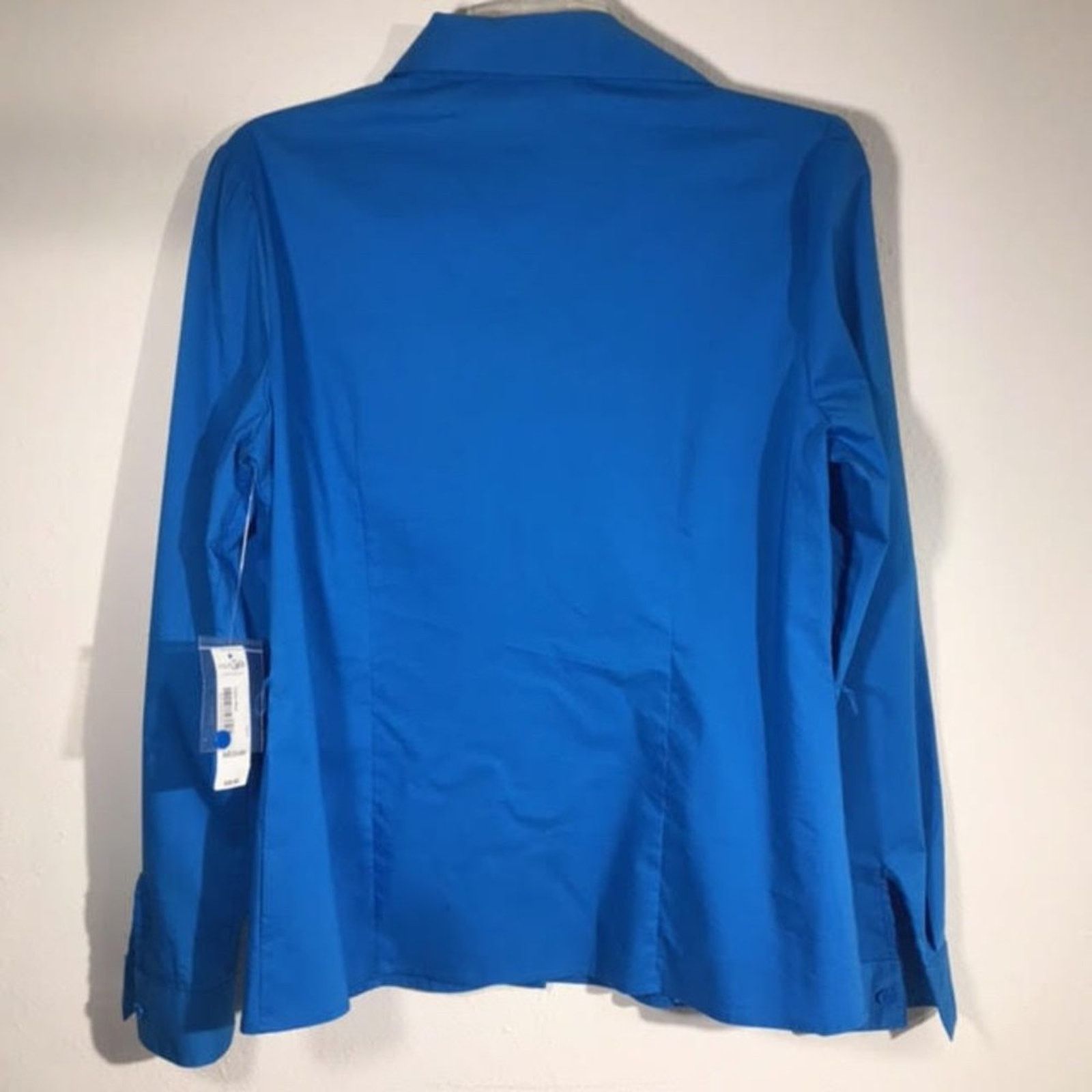 Other East 5th Blue Button Down Shirt Size Medium NWT Size M / US 6-8 / IT 42-44 - 2 Thumbnail