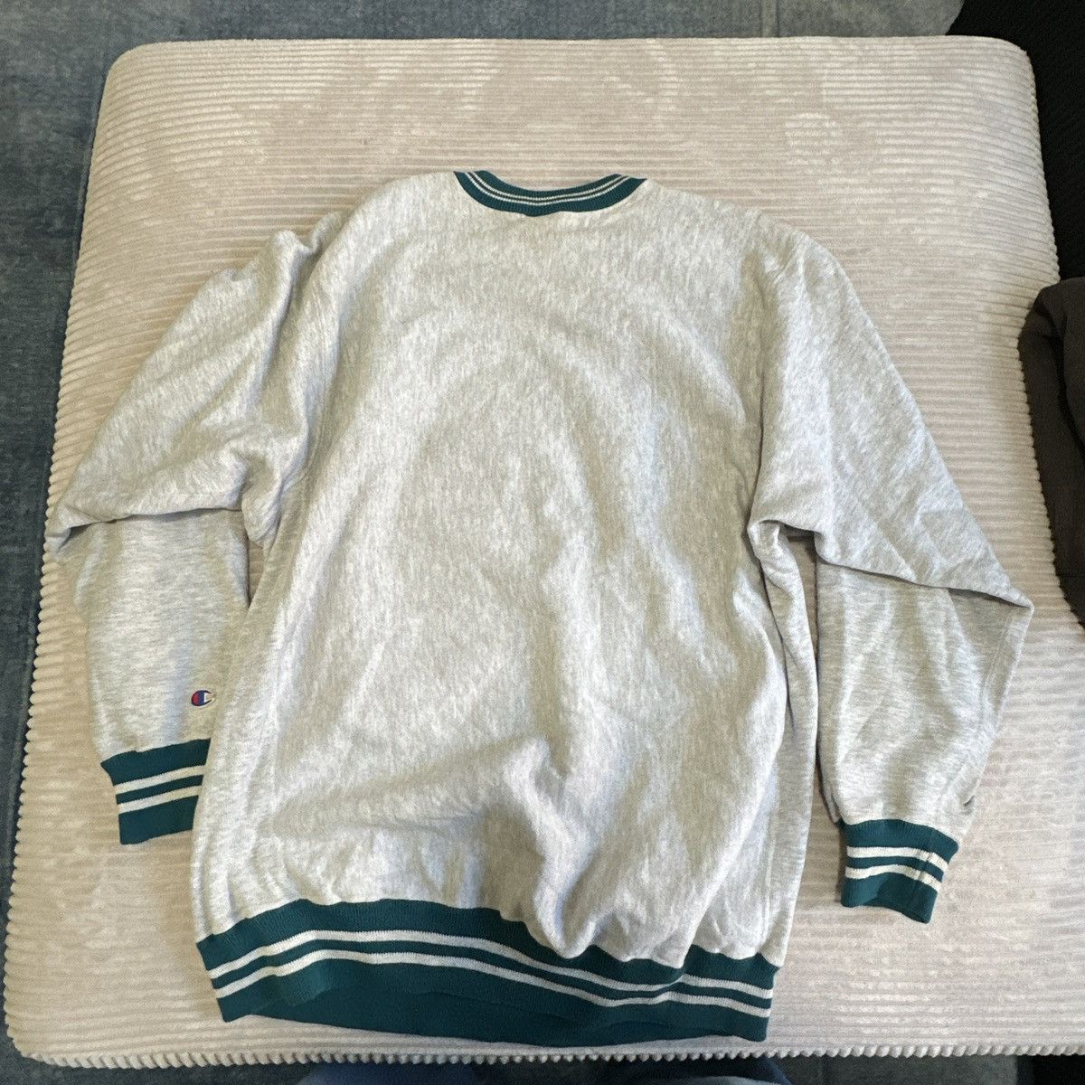 Champion Champion Men's Reverse Weave Sweatshirt 90s Gray Crew Neck Size US XXL / EU 58 / 5 - 2 Thumbnail