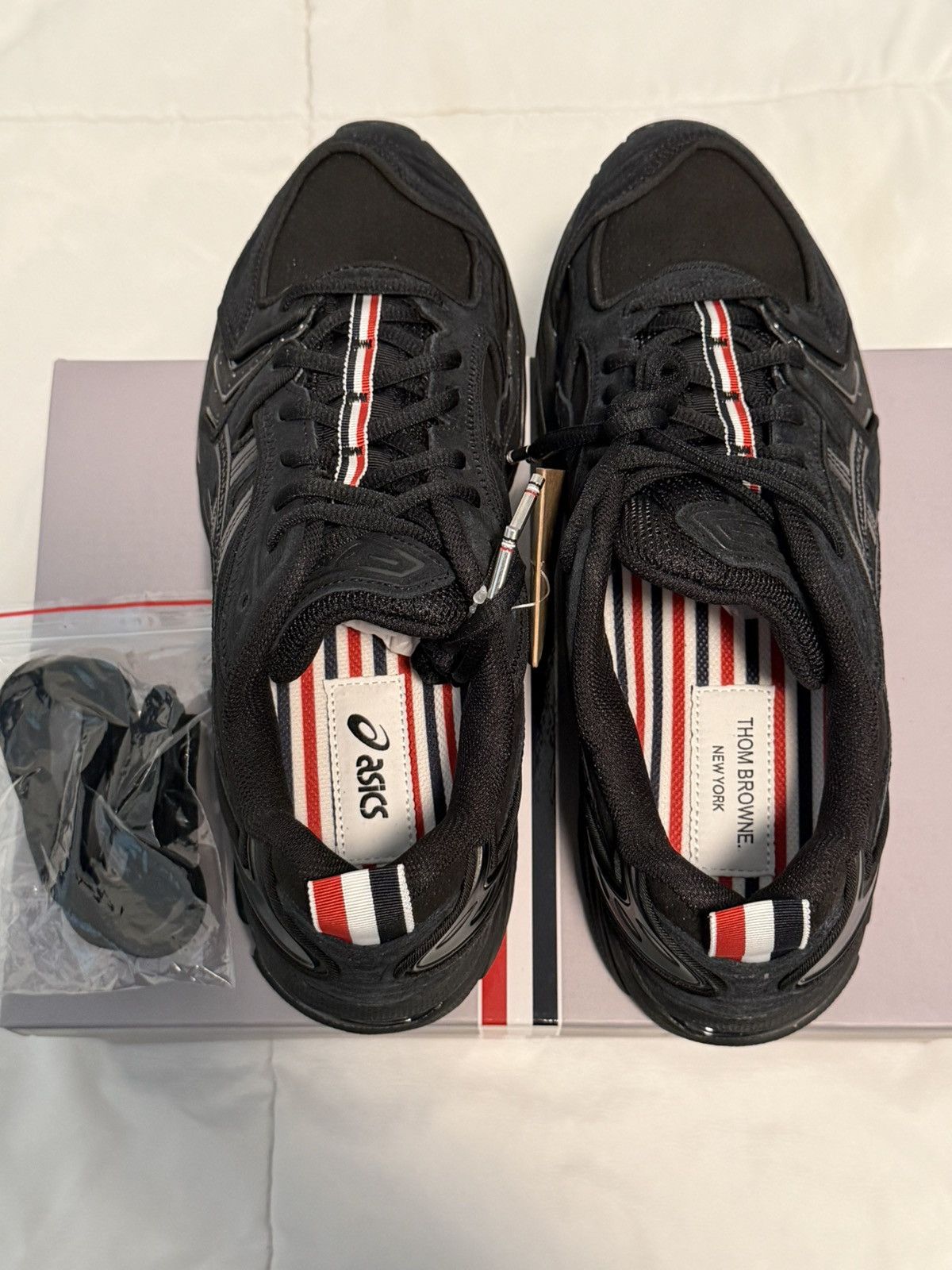 Asics Thom Browne x ASICS Gel-Kayano 14 Sneakers Black Size 8.5 Size US 8.5 / EU 41-42 - 6 Thumbnail