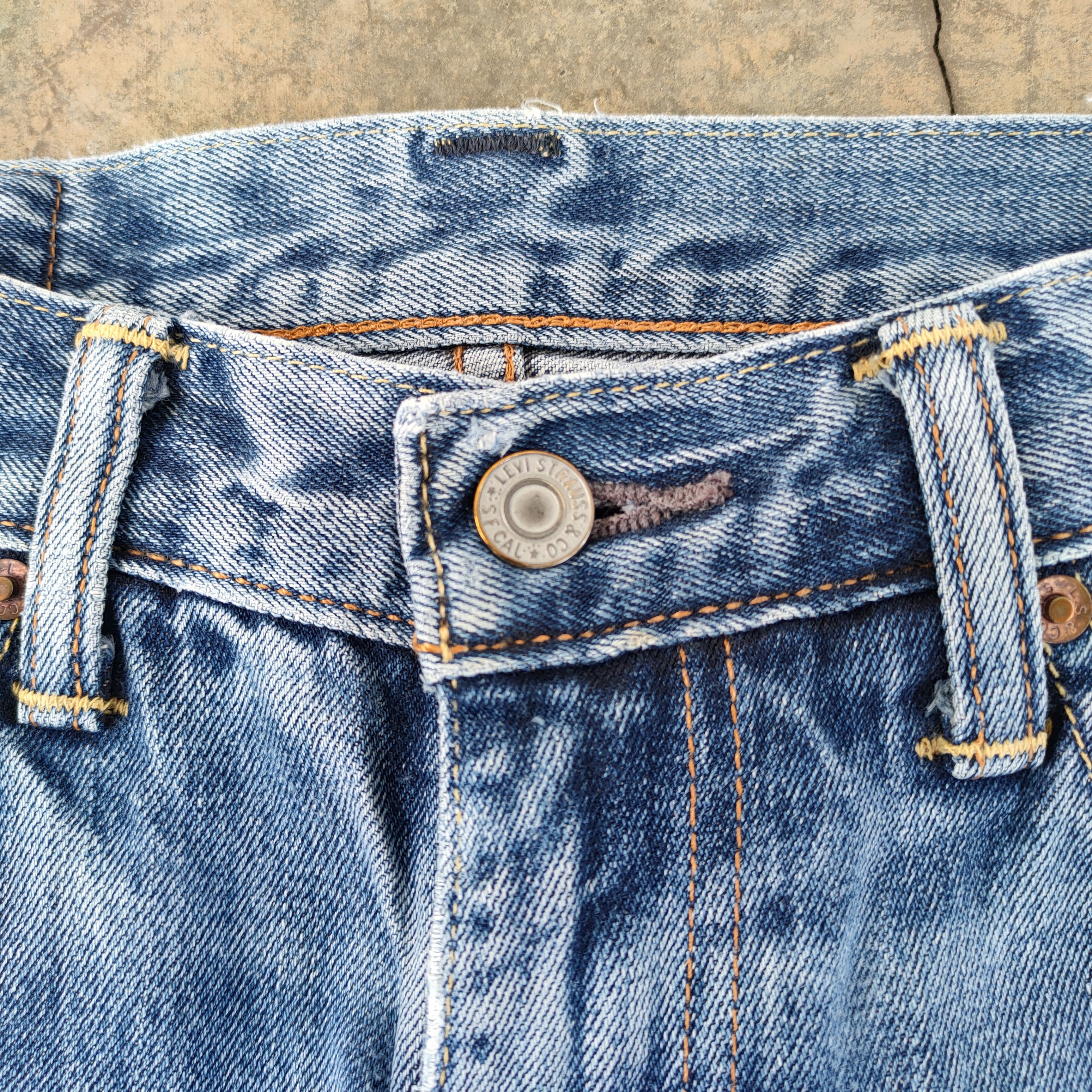 Levi's Vintage Clothing # LEVI'S 505 VINTAGE MUD WASH BLUE JEANS DENIM PANTS Size US 30 / EU 46 - 4 Thumbnail