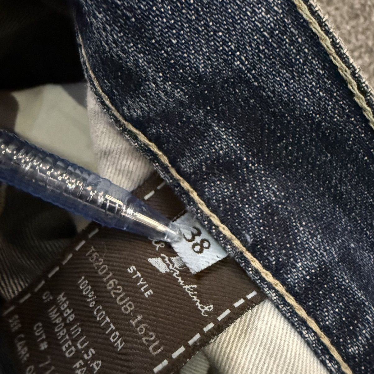 14th Addiction Vintage y2k Seven for All Mankind Bootcut Streetwear Style Size US 38 / EU 54 - 16 Thumbnail
