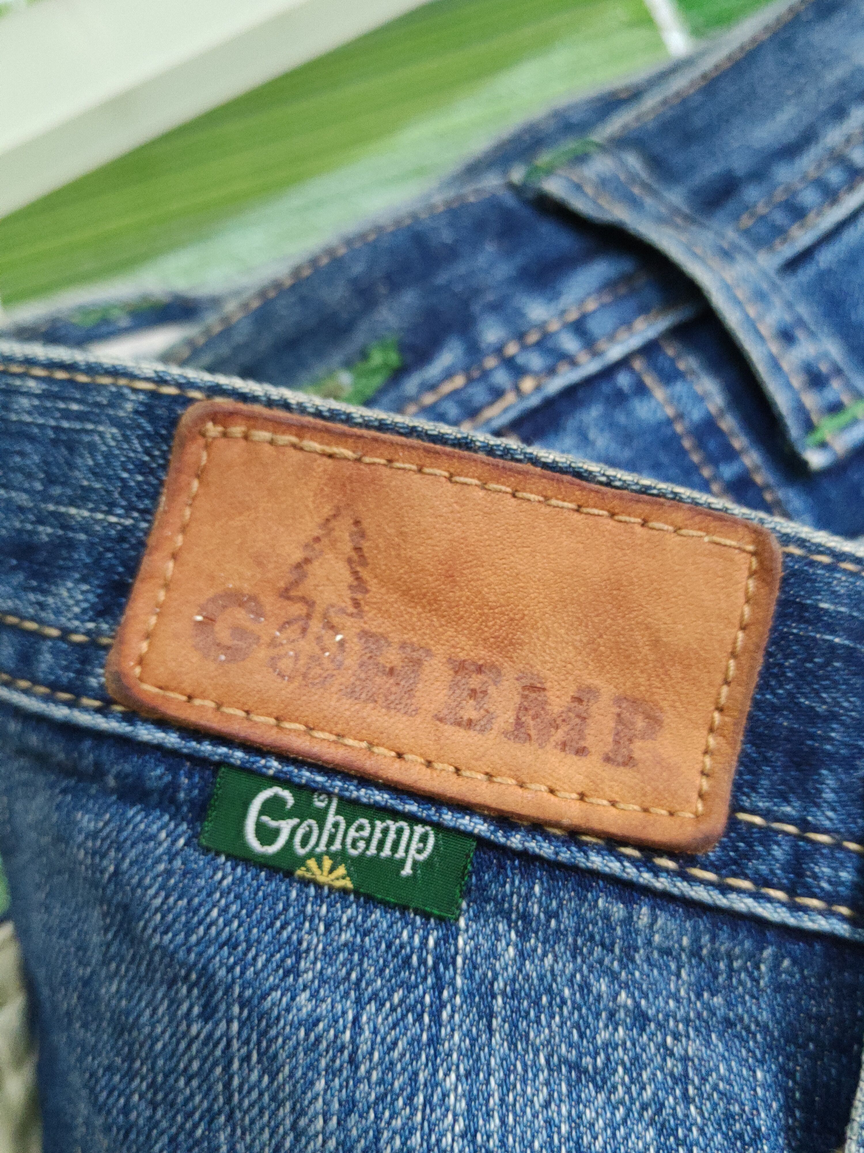 Japanese Brand Gohemp made in japan Distressed Ripped denim Jeans #W1573 Size US 30 / EU 46 - 13 Thumbnail