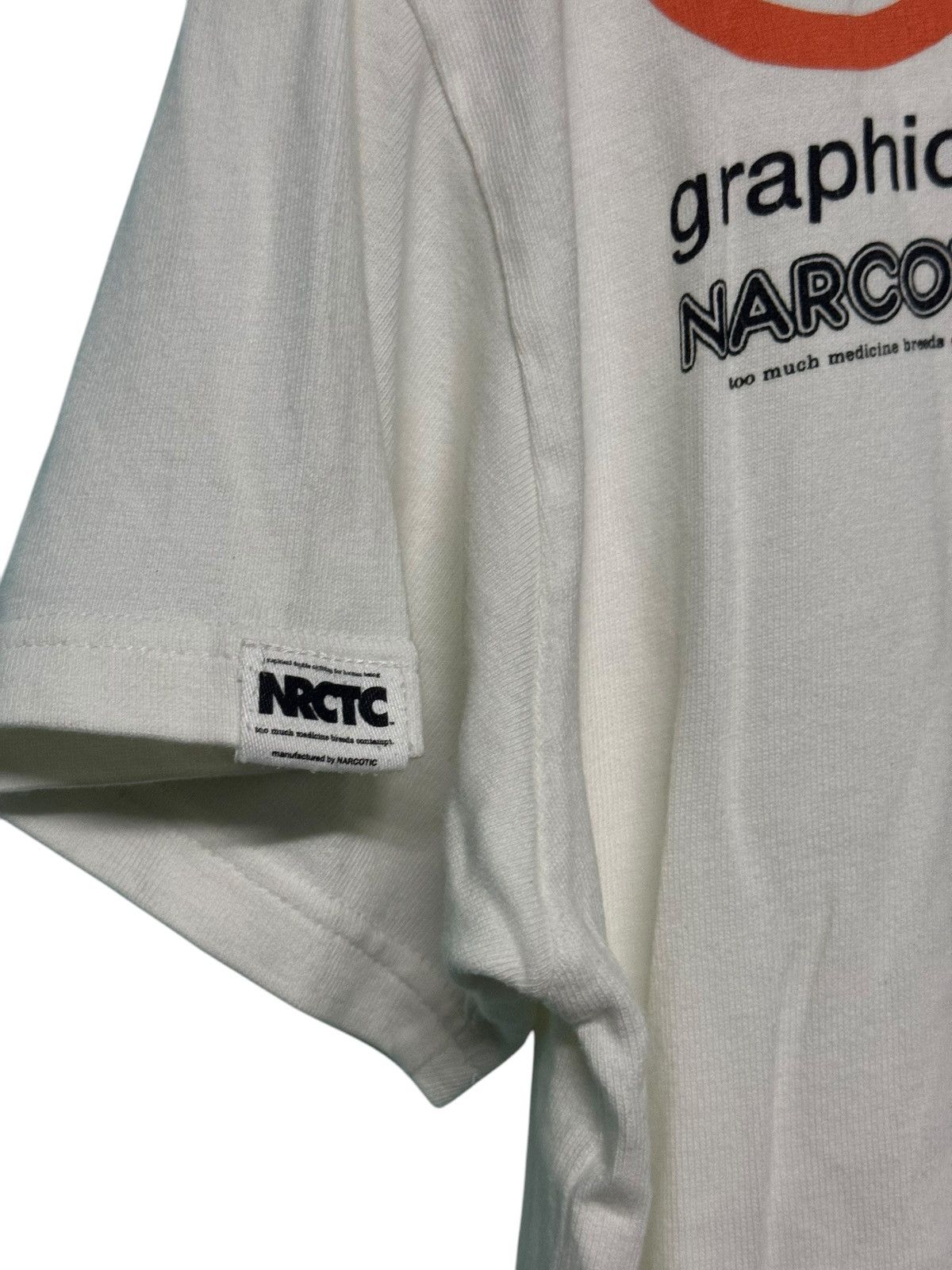 Narcotic GDC Vintage Narcotic Cicantor GDC Japanese Streetwear tee Size US L / EU 52-54 / 3 - 8 Thumbnail