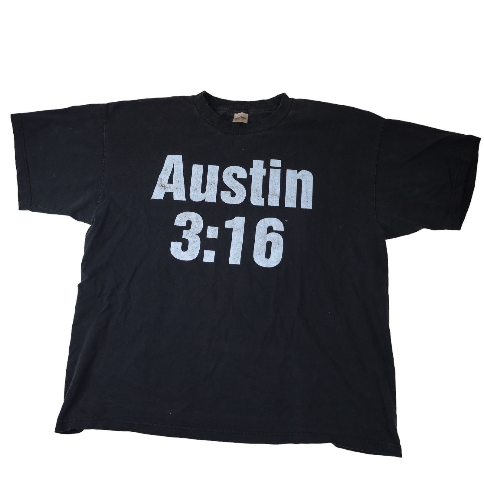 image of Vintage Wwf Stone Cold Steve Austin 3:16 Graphic T Shirt in Black, Men's (Size 2XL)