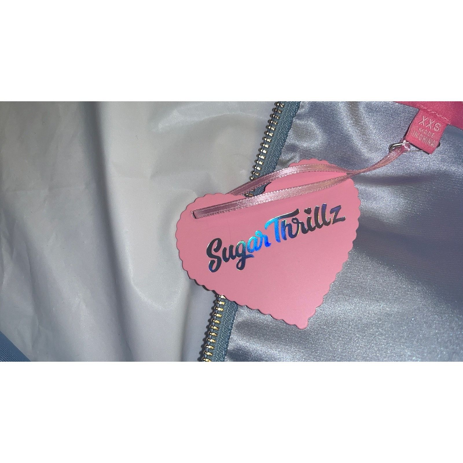 Dolls Kill Dolls Kill Sugar Thrillz Cinderella Inspired Satin Mini Dres Size XXS / US 00 / IT 34 - 8 Thumbnail