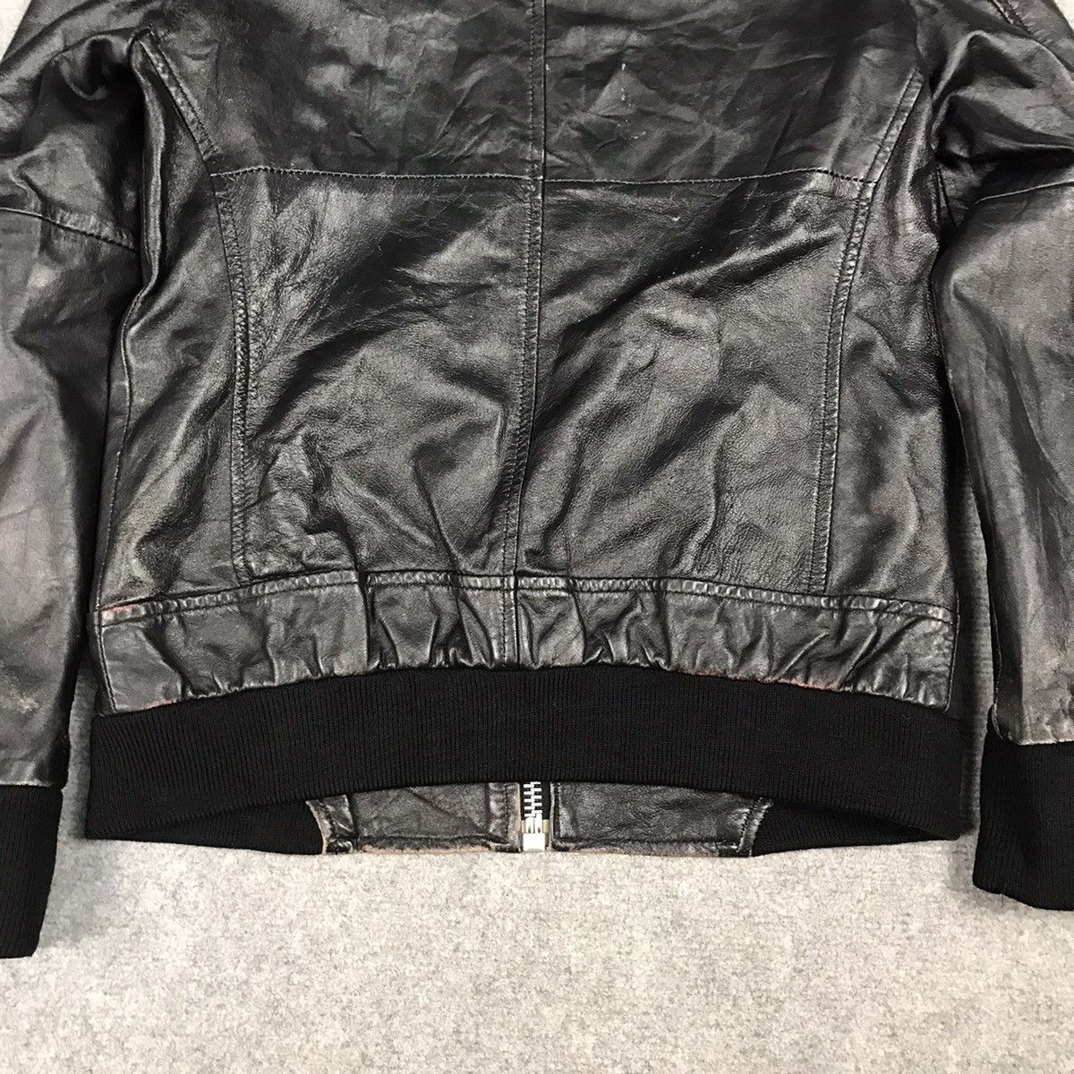 14th Addiction × If Six Was Nine LEATHER ZIPPER HOODIES JACKET PUNK LGB STYLE JACKET Size US S / EU 44-46 / 1 - 7 Thumbnail