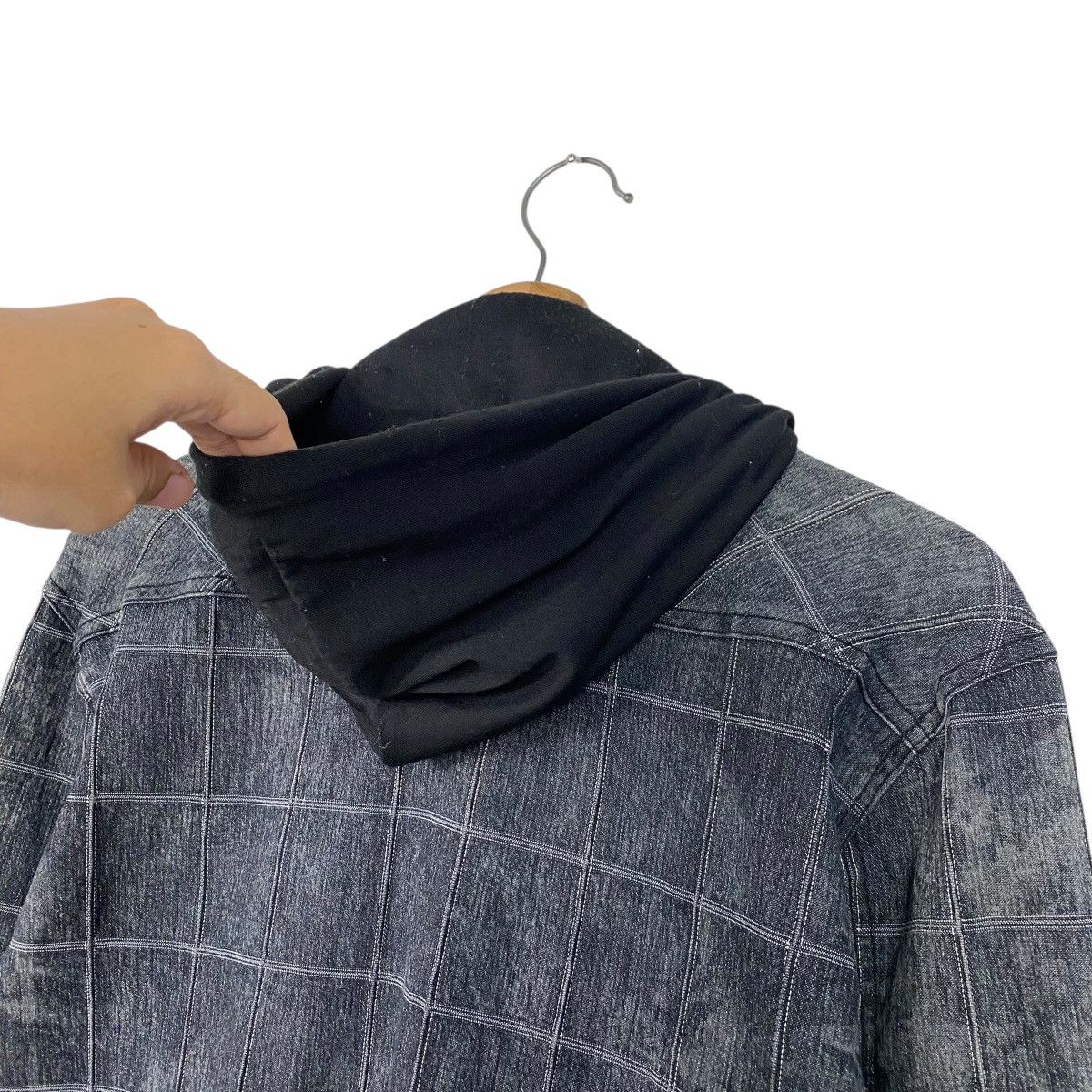 semanticdesign Semantic Design denim hoodie jacket Size US L / EU 52-54 / 3 - 9 Thumbnail