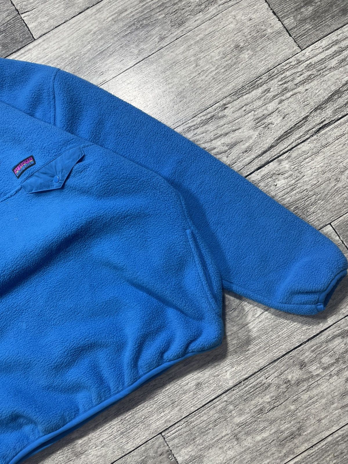 Gap Vintage GAP Arctic Fleece 1/4 Teddy Sweater Size US M / EU 48-50 / 2 - 5 Thumbnail