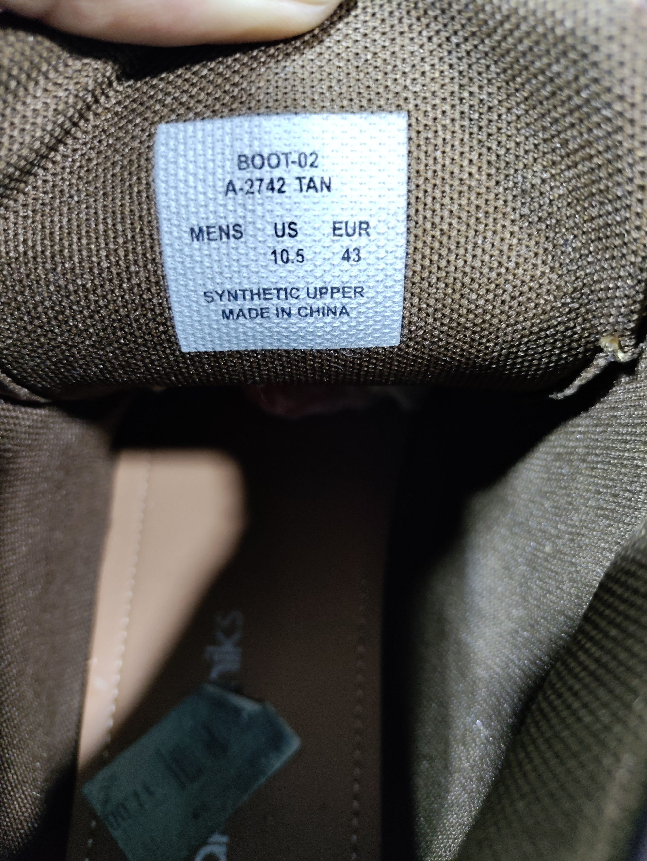 Akademiks Akademiks Mens Boots Size US 10.5 / EU 43-44 - 3 Thumbnail