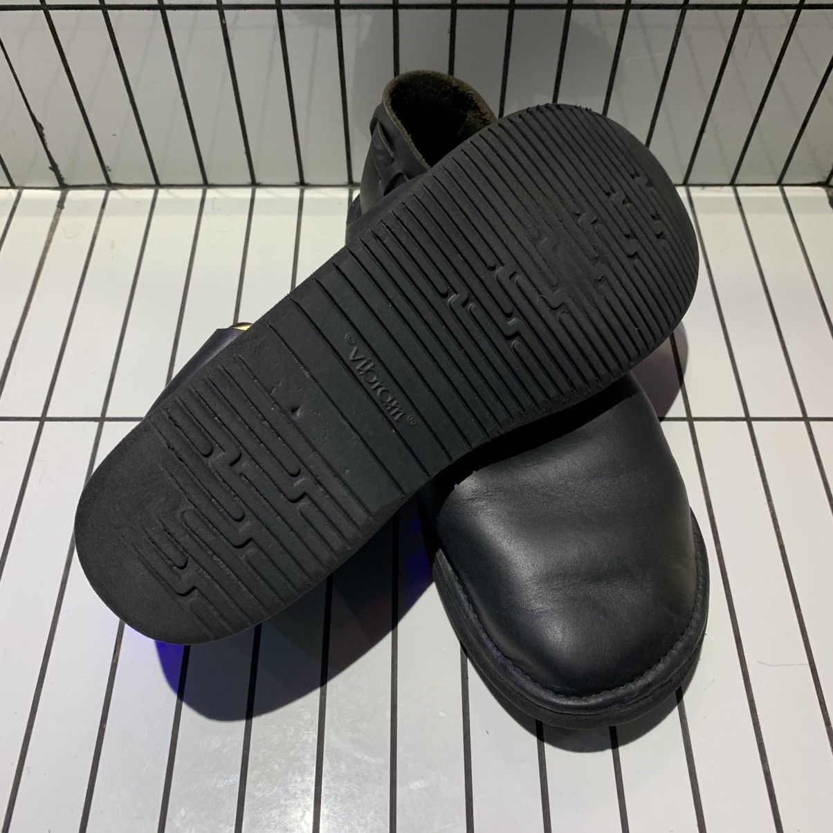 Aurora Shoe Company Aurora Shoe Co. Handmade Leather T-Strap Clog Size US 8 / IT 38 - 7 Thumbnail