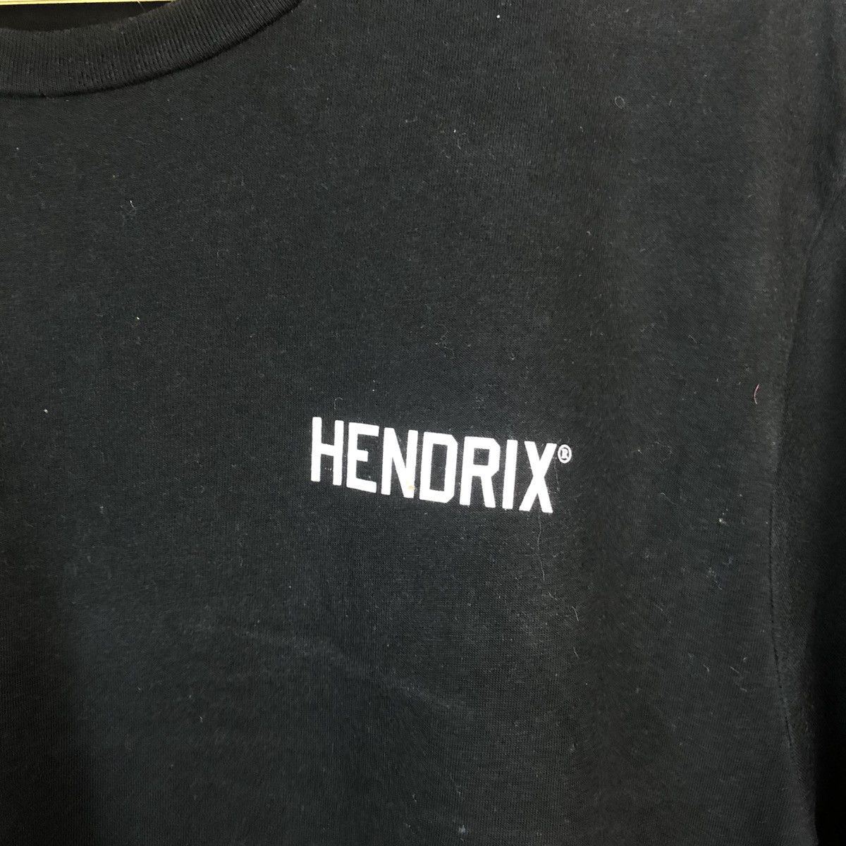 Japanese Brand Hendrix 42 Black T-Shirt #A803 Size US M / EU 48-50 / 2 - 8 Thumbnail